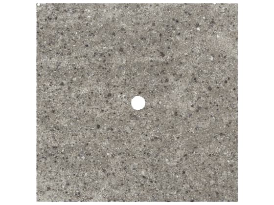 Homecrest Shadow Rock Square Table Top with Umbrella Hole