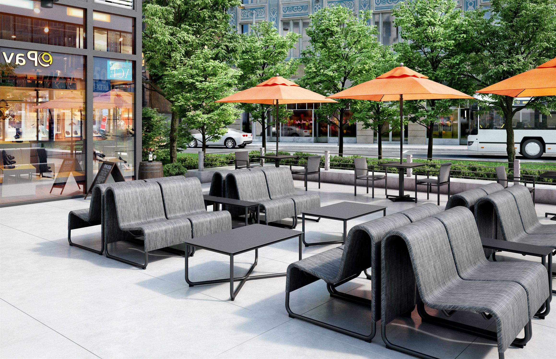 Homecrest Infiniti Air Sensation Sling Aluminum Patio Lounge Set