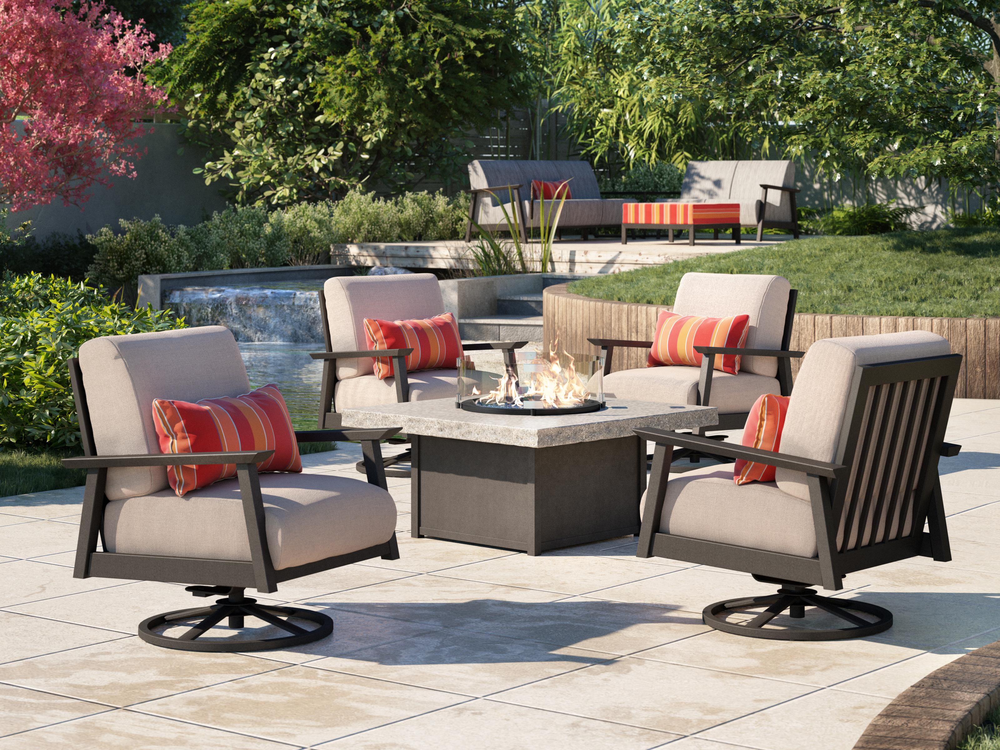 Homecrest Revive Cushion Aluminum Lounge Set