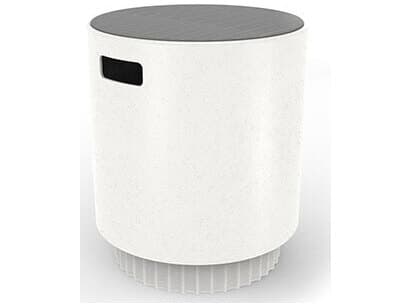 Homecrest In-pool Series Resin Ripple Side Table Soft Touch