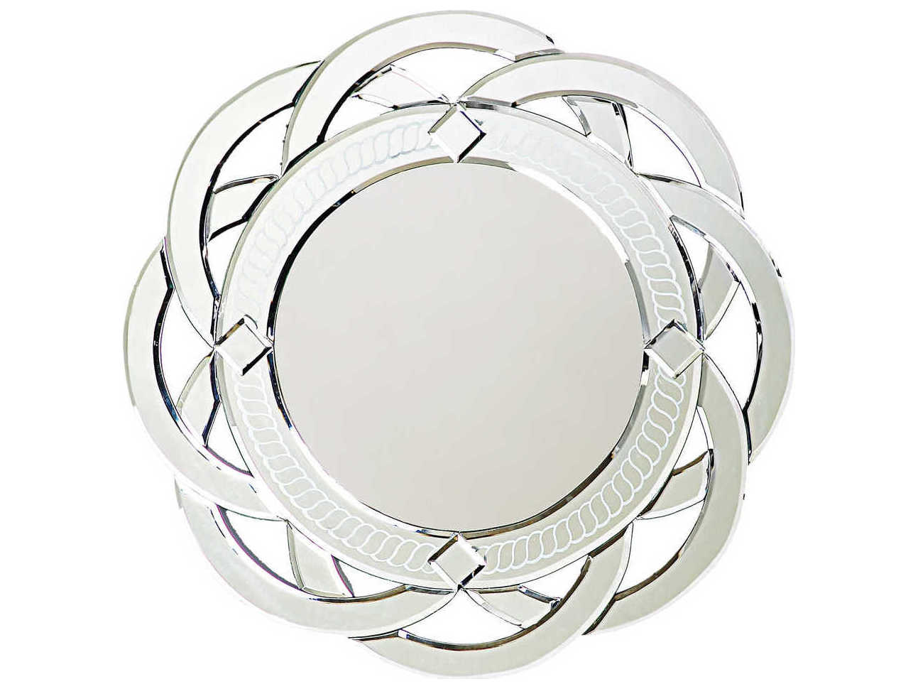 Howard Elliott Galaxy Round Wall Mirror