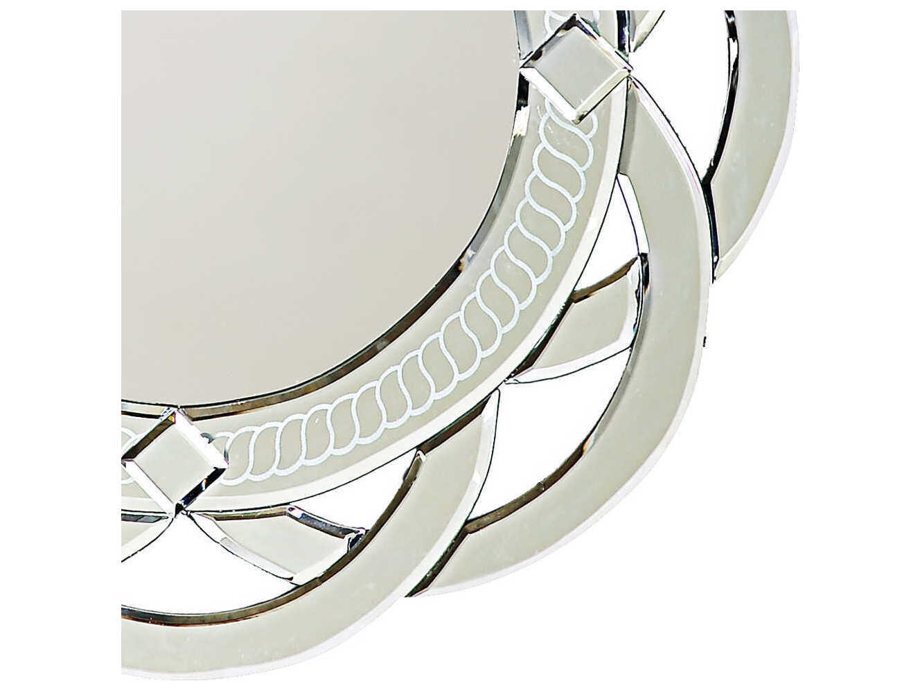 Howard Elliott Galaxy Round Wall Mirror