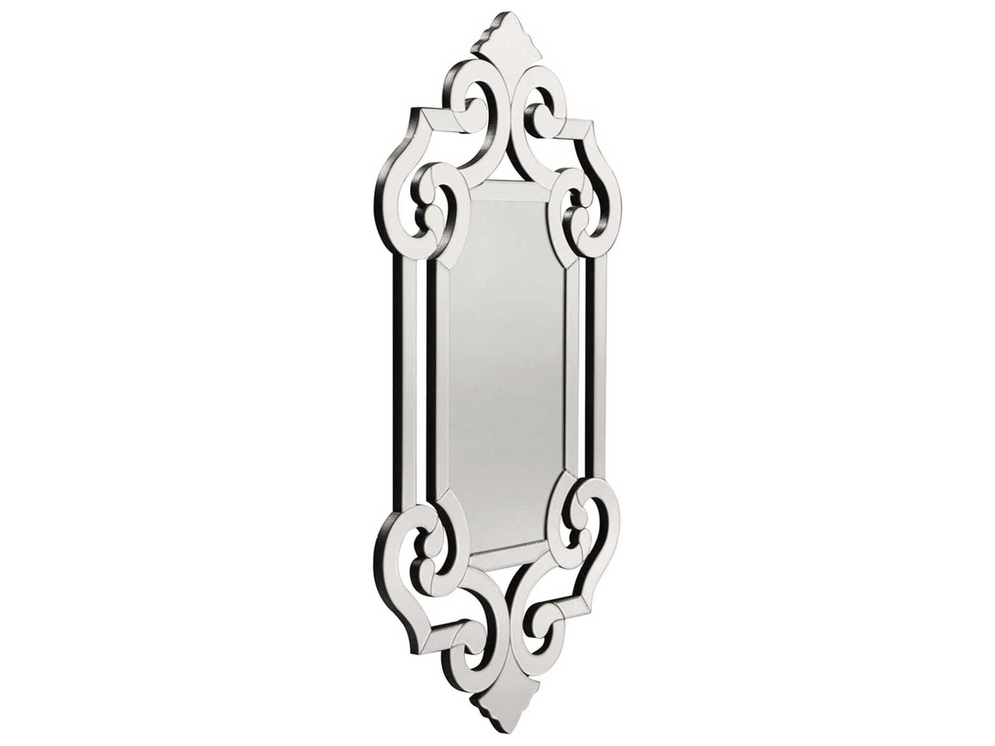 Howard Elliott Clarice Silver Wall Mirror