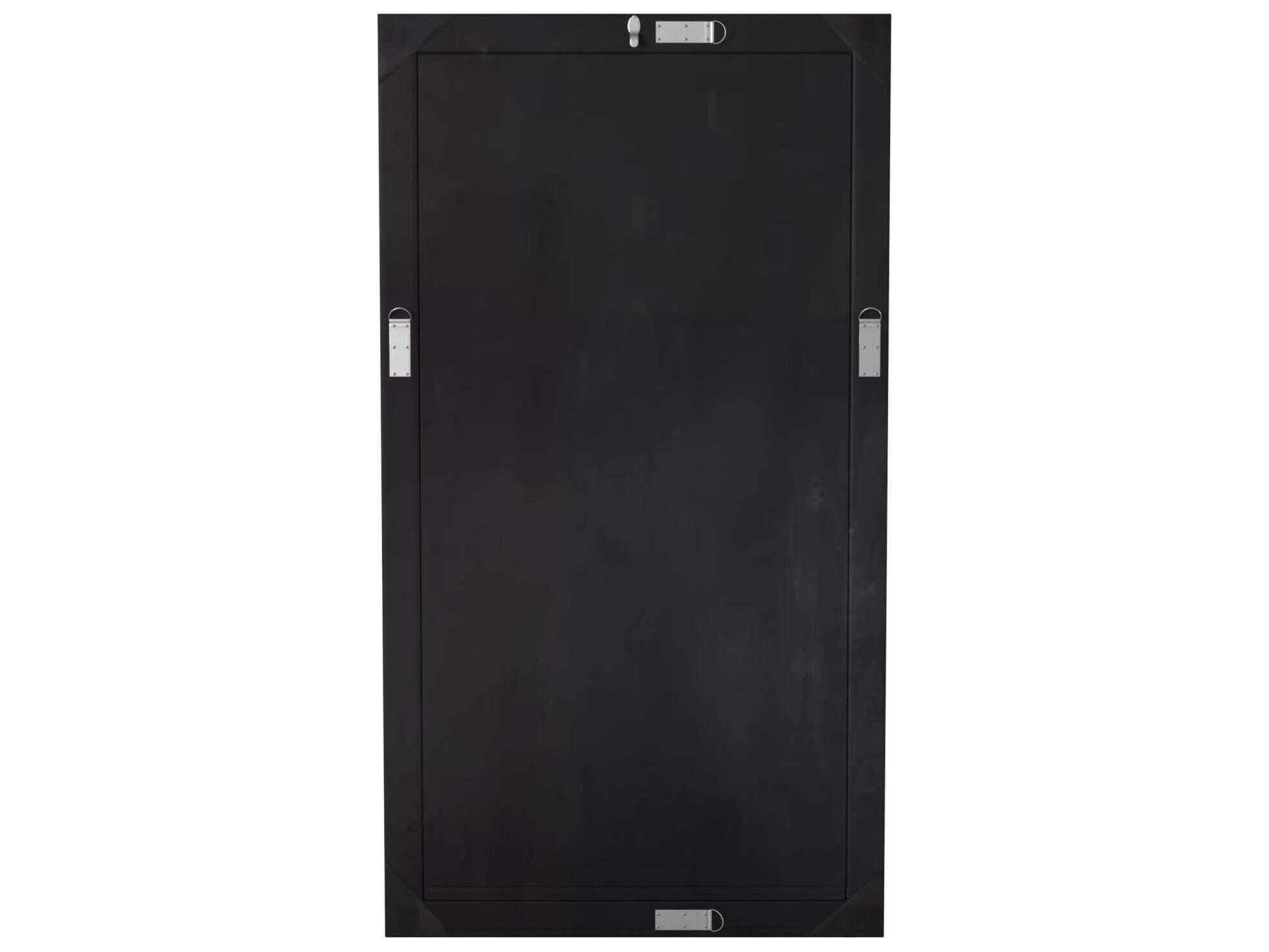 Howard Elliott Omni Silver Rectangular Wall Mirror