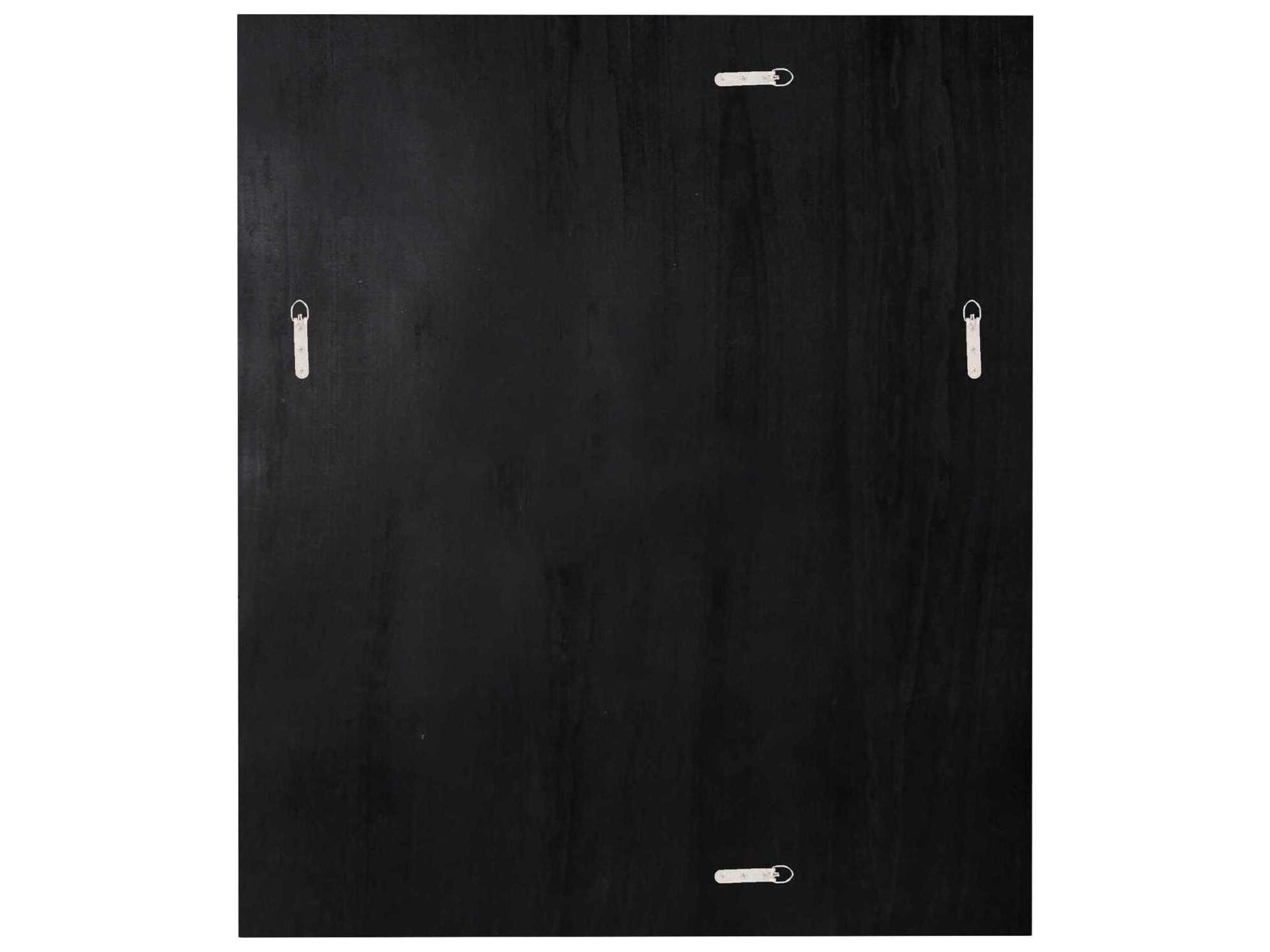 Howard Elliott Omni Silver Rectangular Wall Mirror