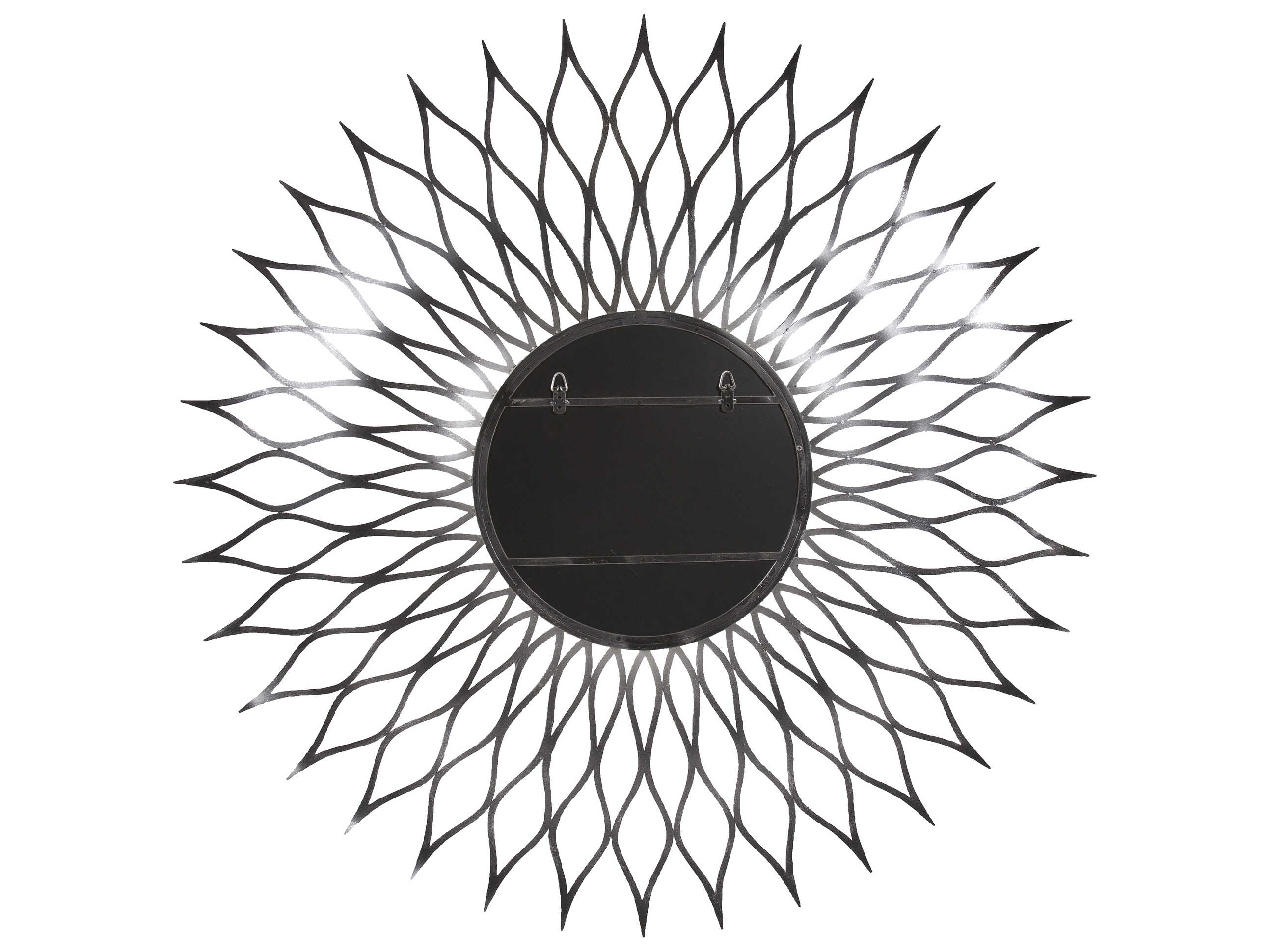 Howard Elliott Morocco Silver Sunburst Wall Mirror