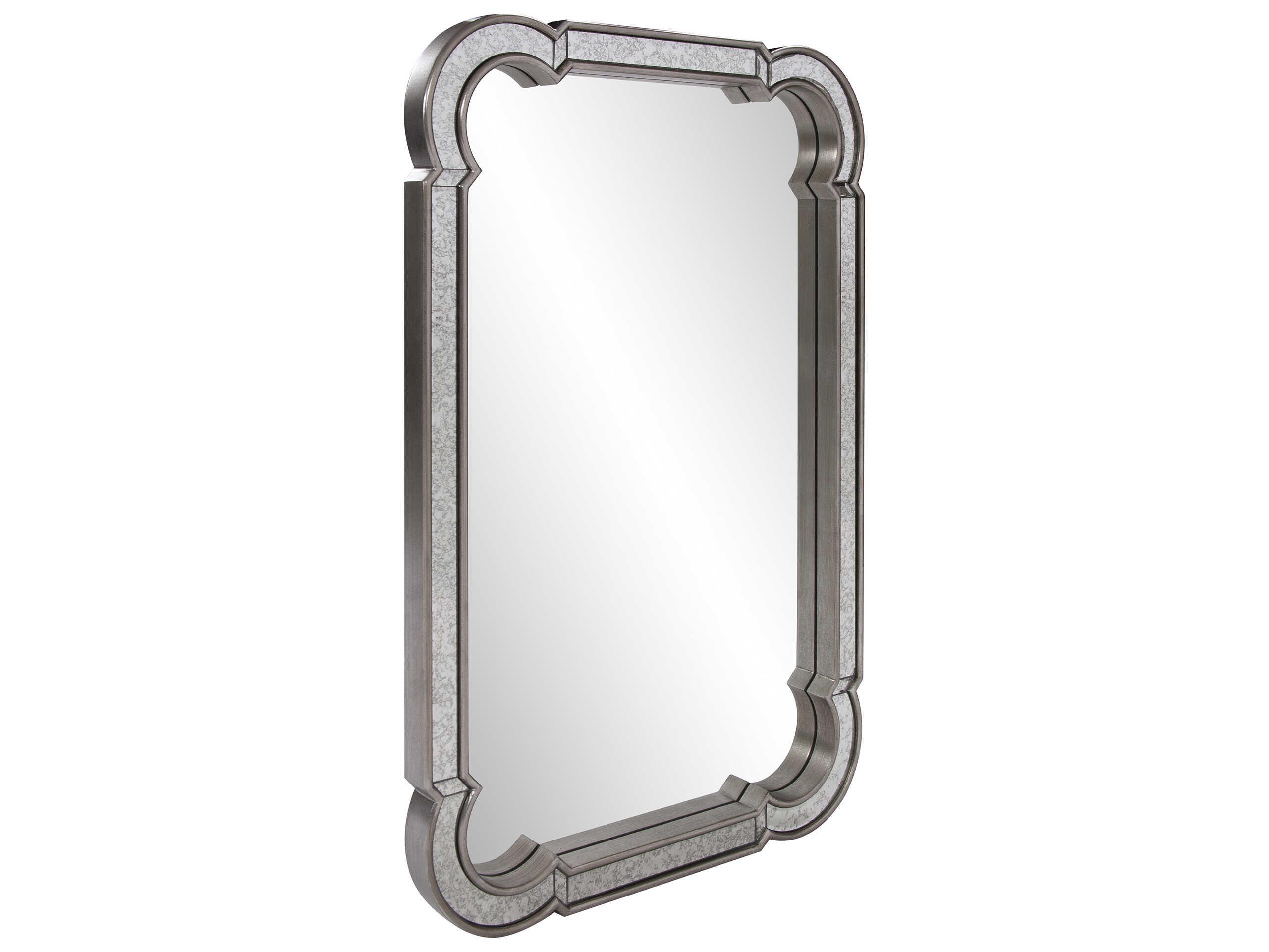 Howard Elliott Artemis Champagne Rectangular Wall Mirror