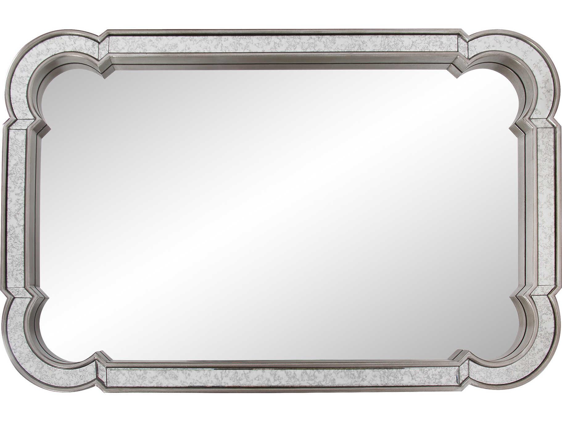 Howard Elliott Artemis Champagne Rectangular Wall Mirror