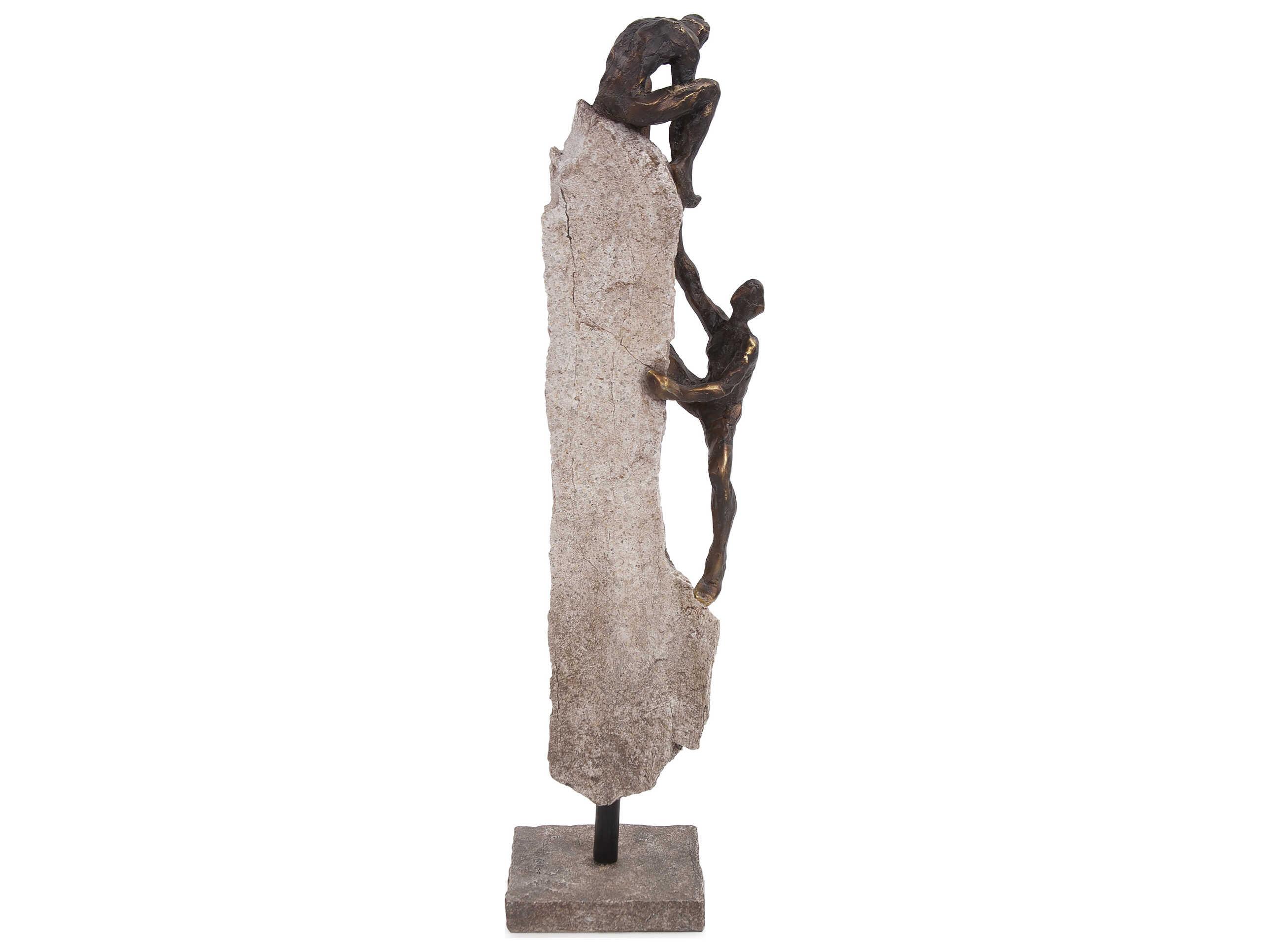 Howard Elliott Bronze Teamwork Figure Statue