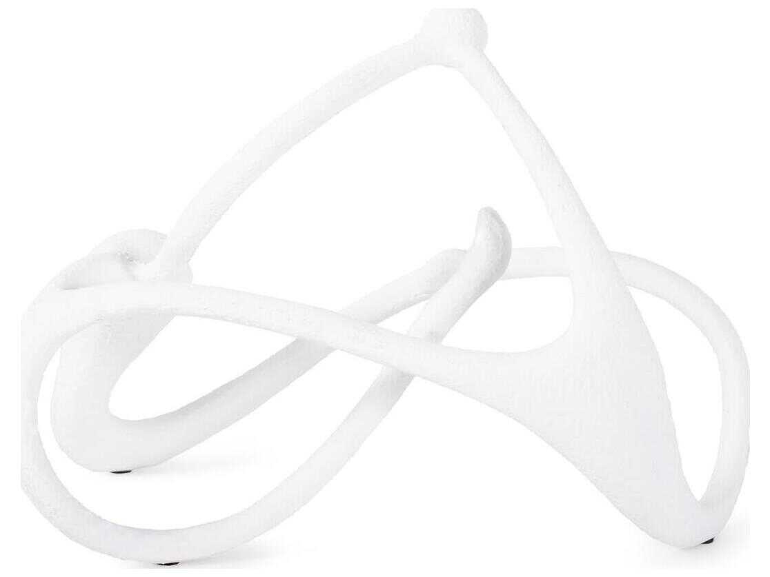 Howard Elliott Matte White Endro Abstract Sculpture