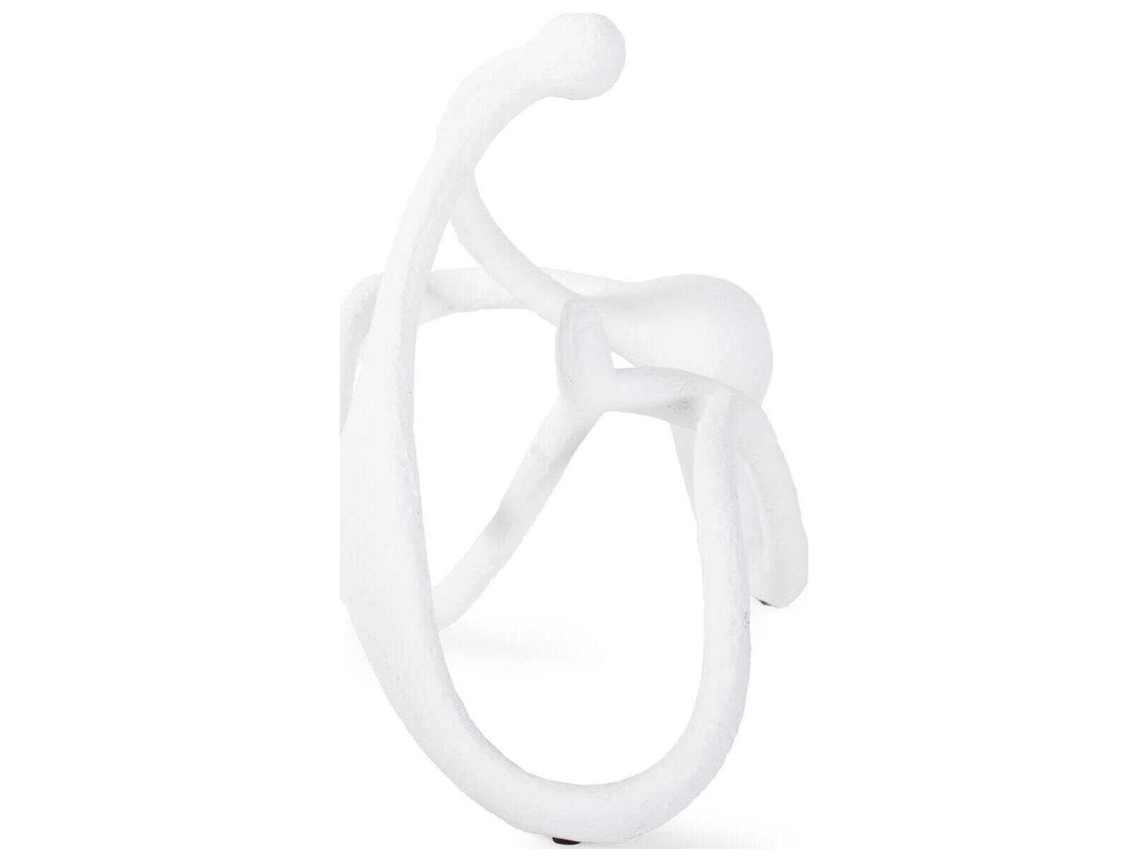 Howard Elliott Matte White Endro Abstract Sculpture