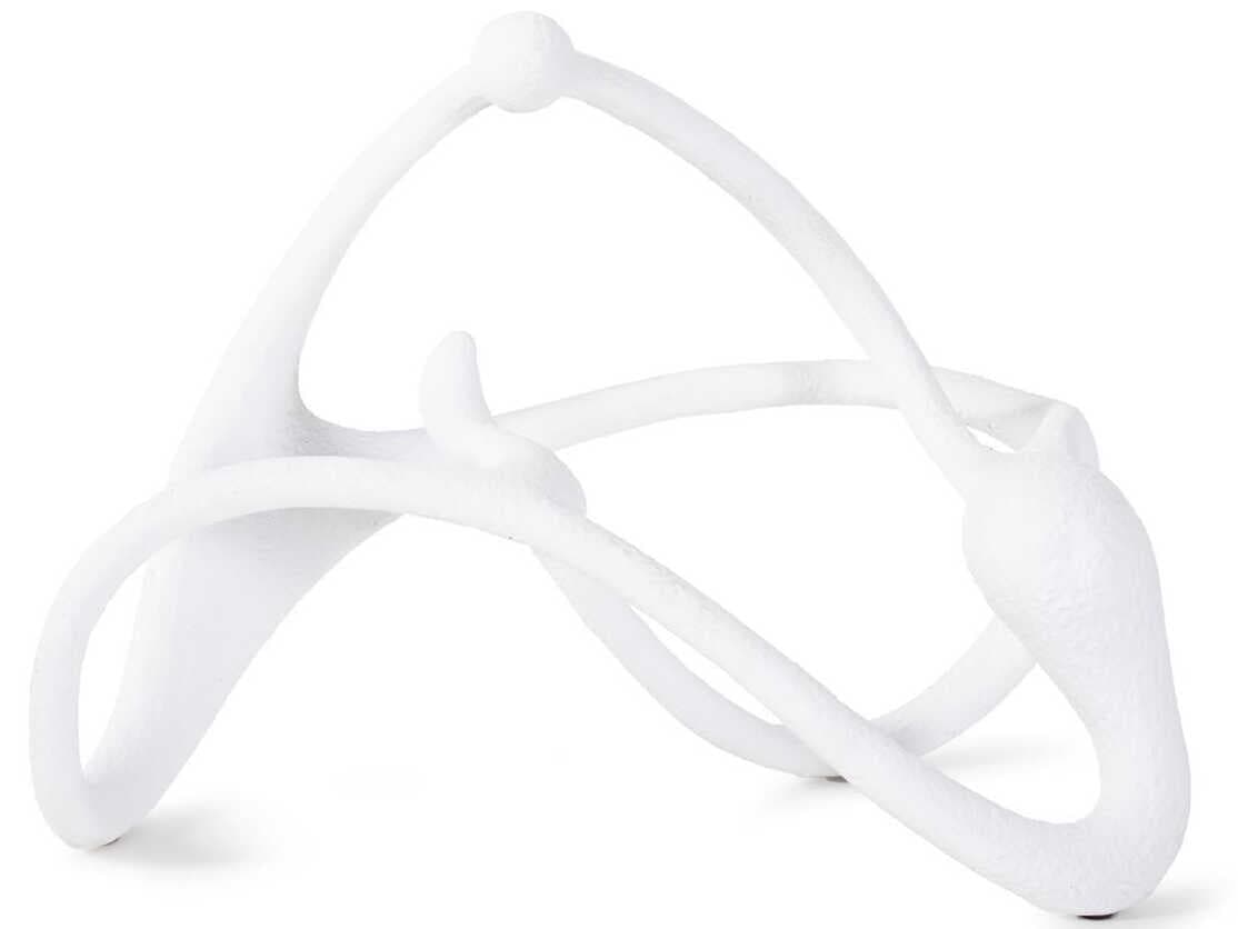 Howard Elliott Matte White Endro Abstract Sculpture