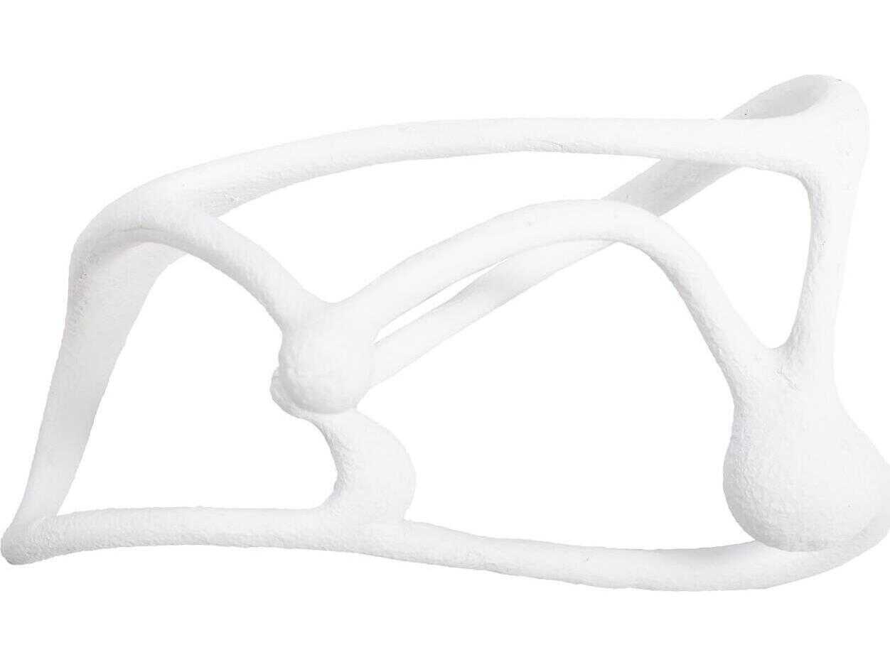 Howard Elliott Matte White Endro Abstract Sculpture
