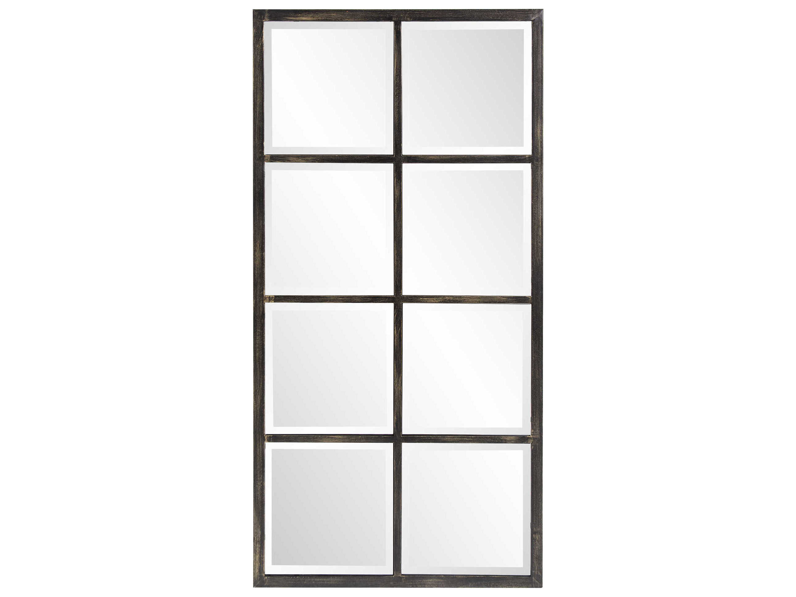 Howard Elliott Atrium Oil Rubbed Bronze Rectangular Wall Mirror