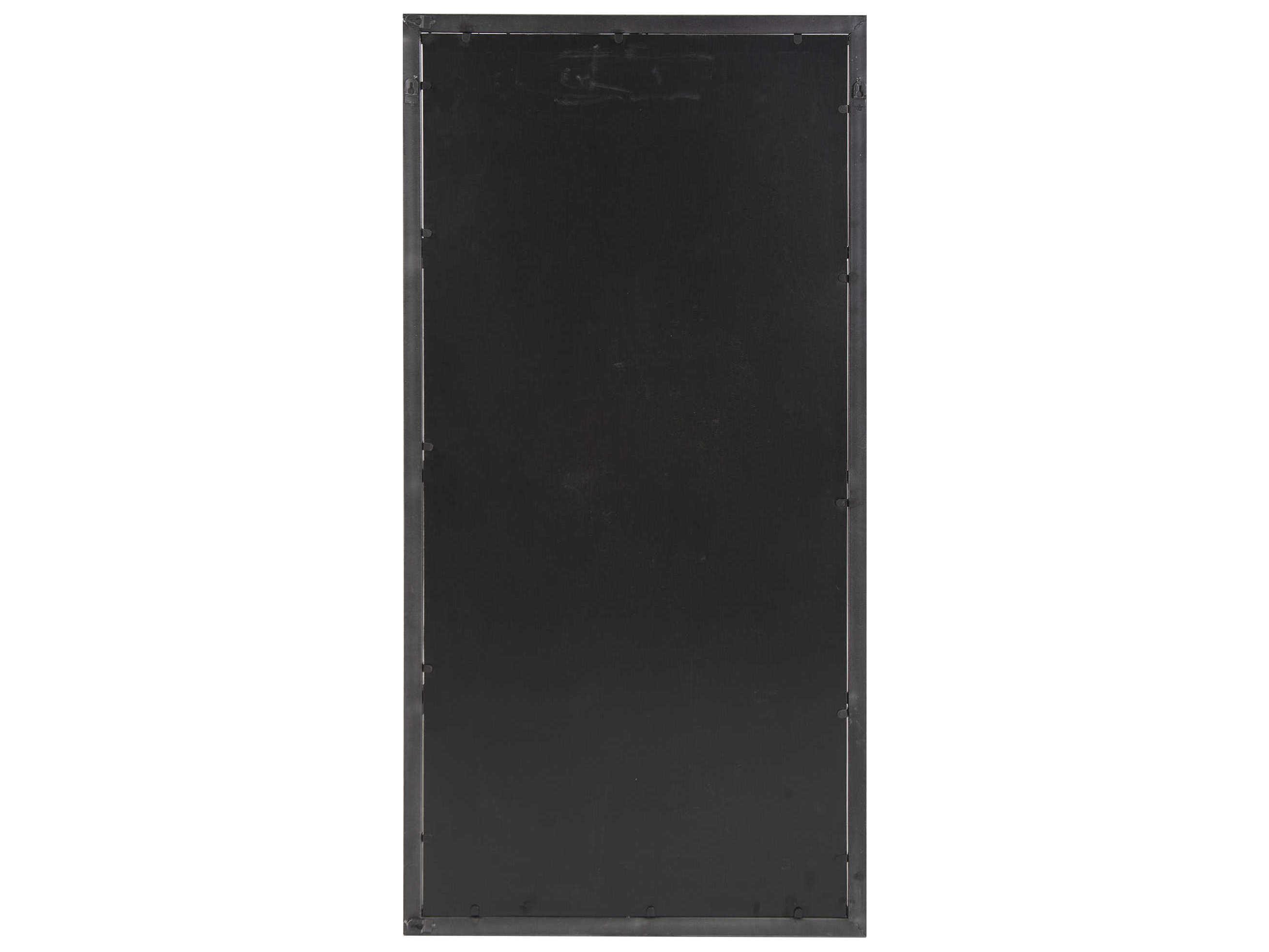 Howard Elliott Atrium Oil Rubbed Bronze Rectangular Wall Mirror