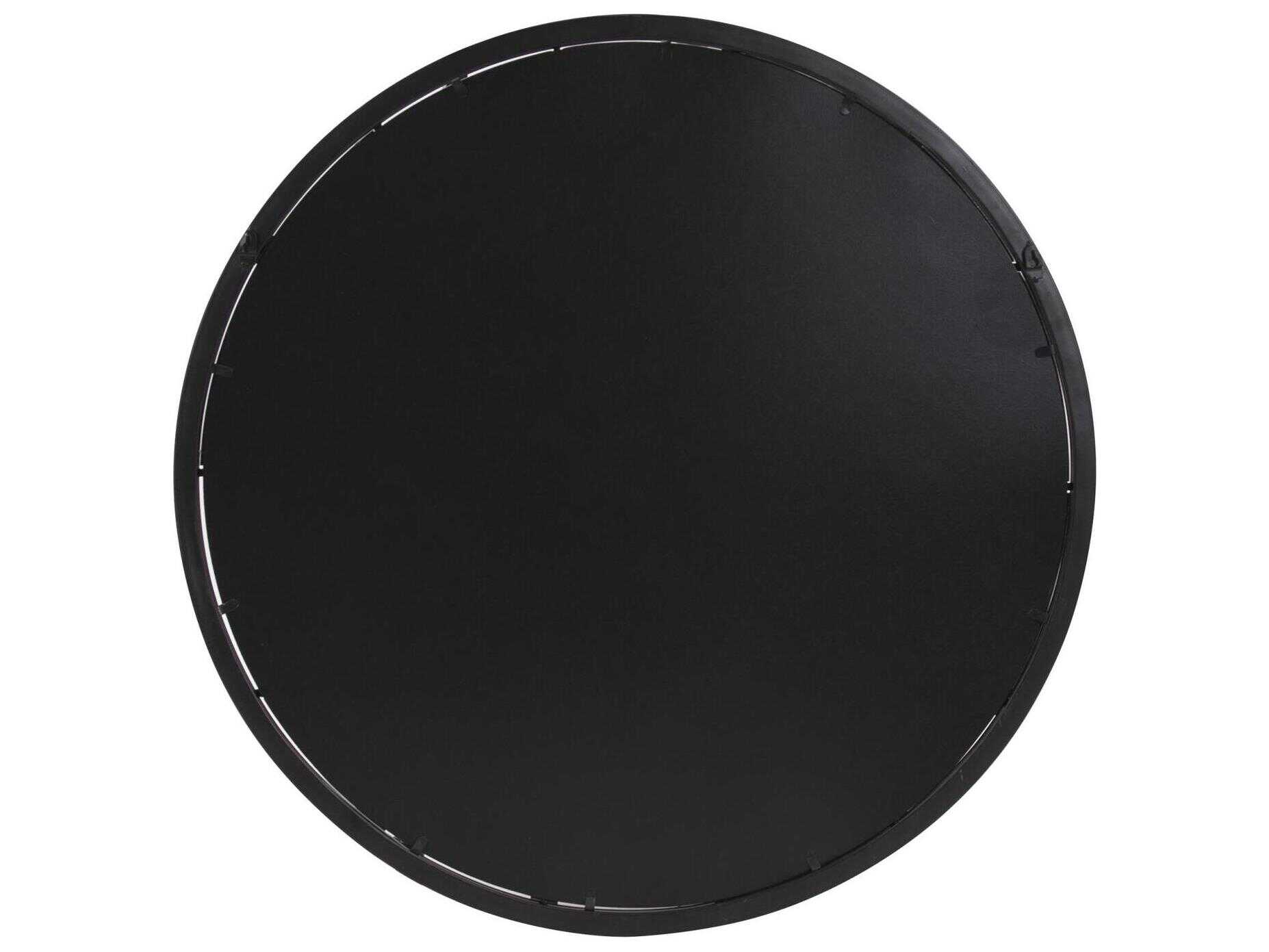 Howard Elliott Superior Bronze Round Wall Mirror
