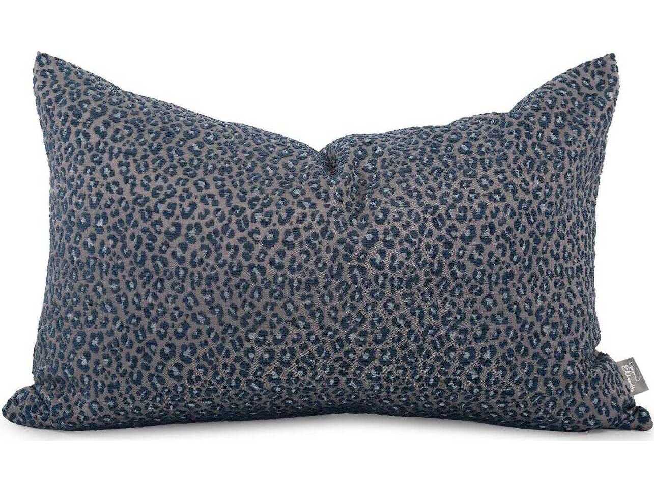 Howard Elliott Lynx Indigo Pillow