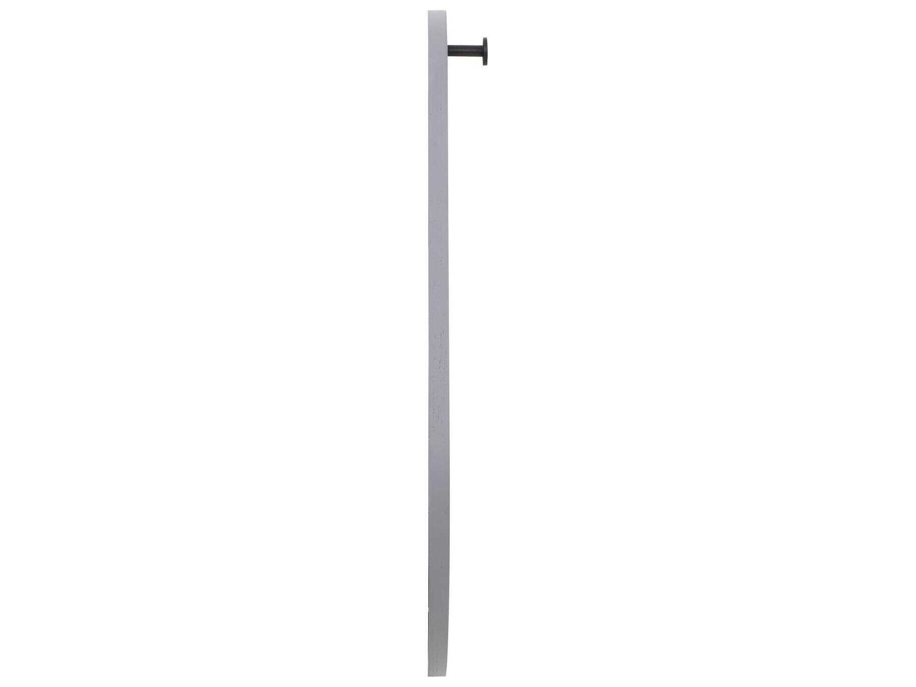 Howard Elliott Saldar Gray Black Wall Mirror