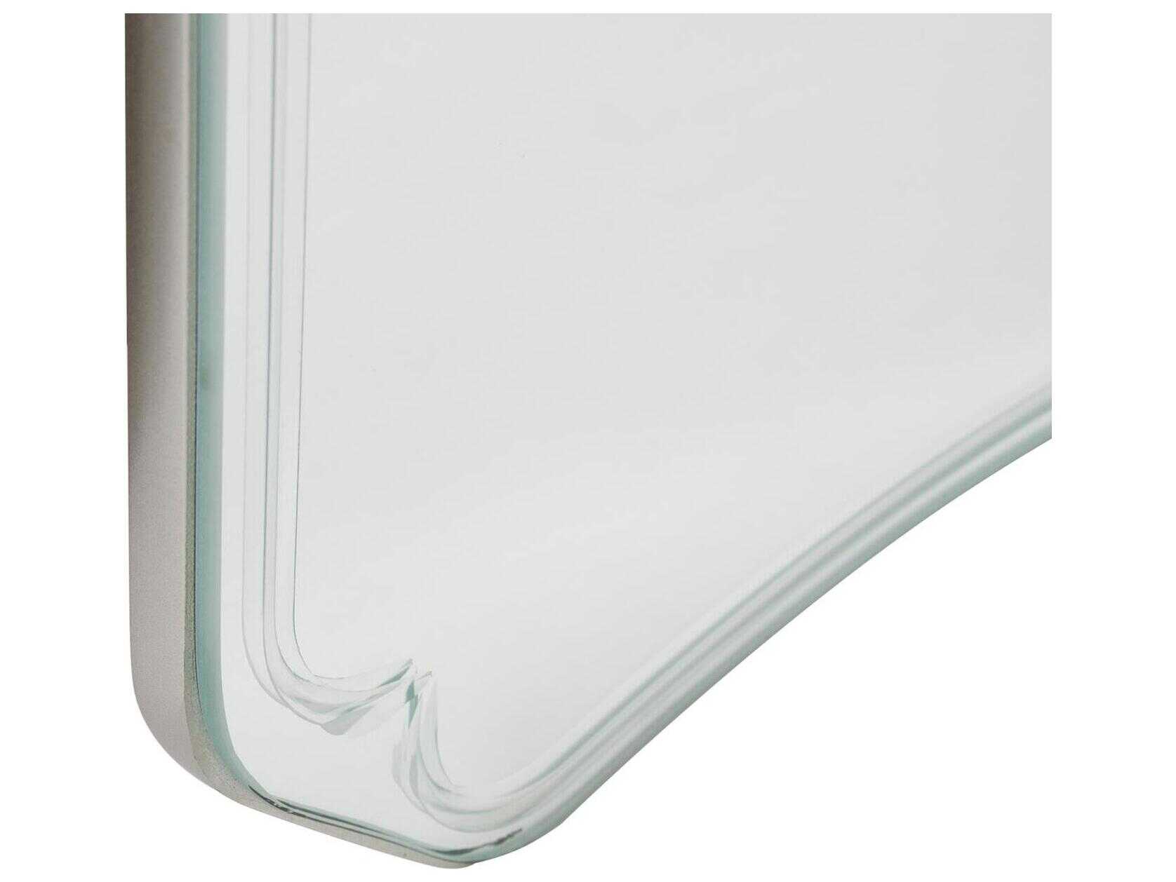 Howard Elliott Whitby Clear Rectangular Wall Mirror