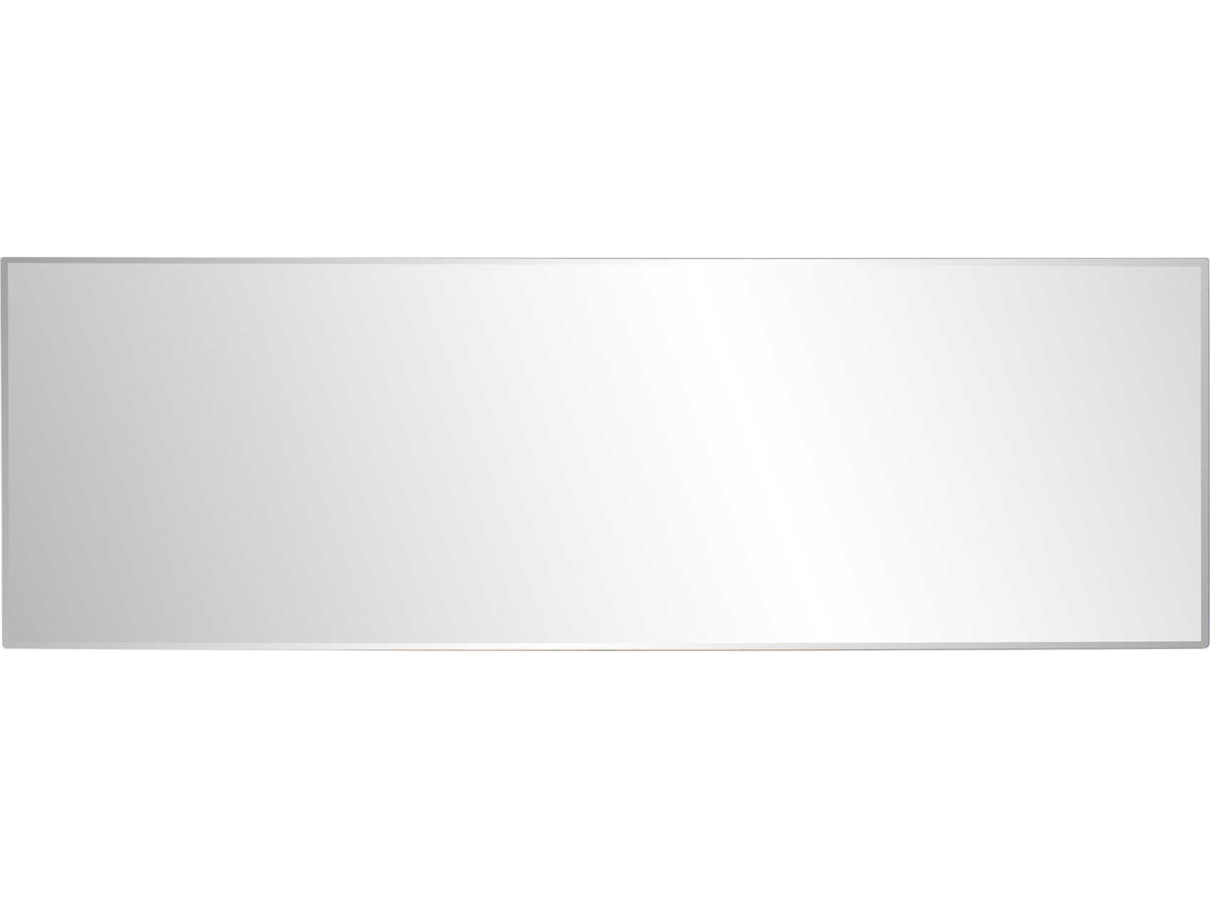 Howard Elliott Aryes Rectangular Mirror Silver Console Table