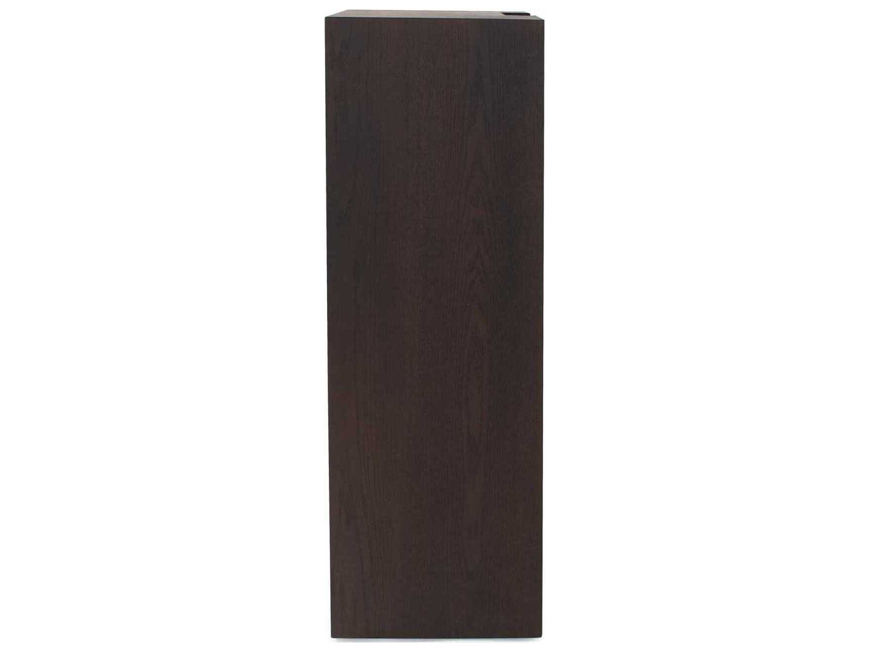 Howard Elliott Bertoia Rectangular Wood Walnut End Table