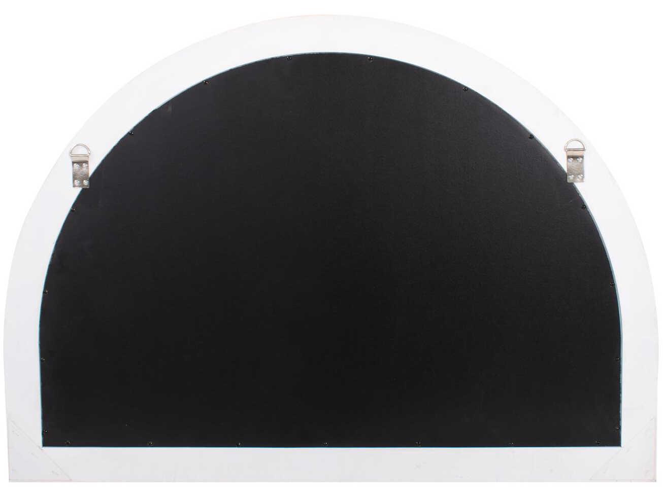 Howard Elliott George White Arched Wall Mirror
