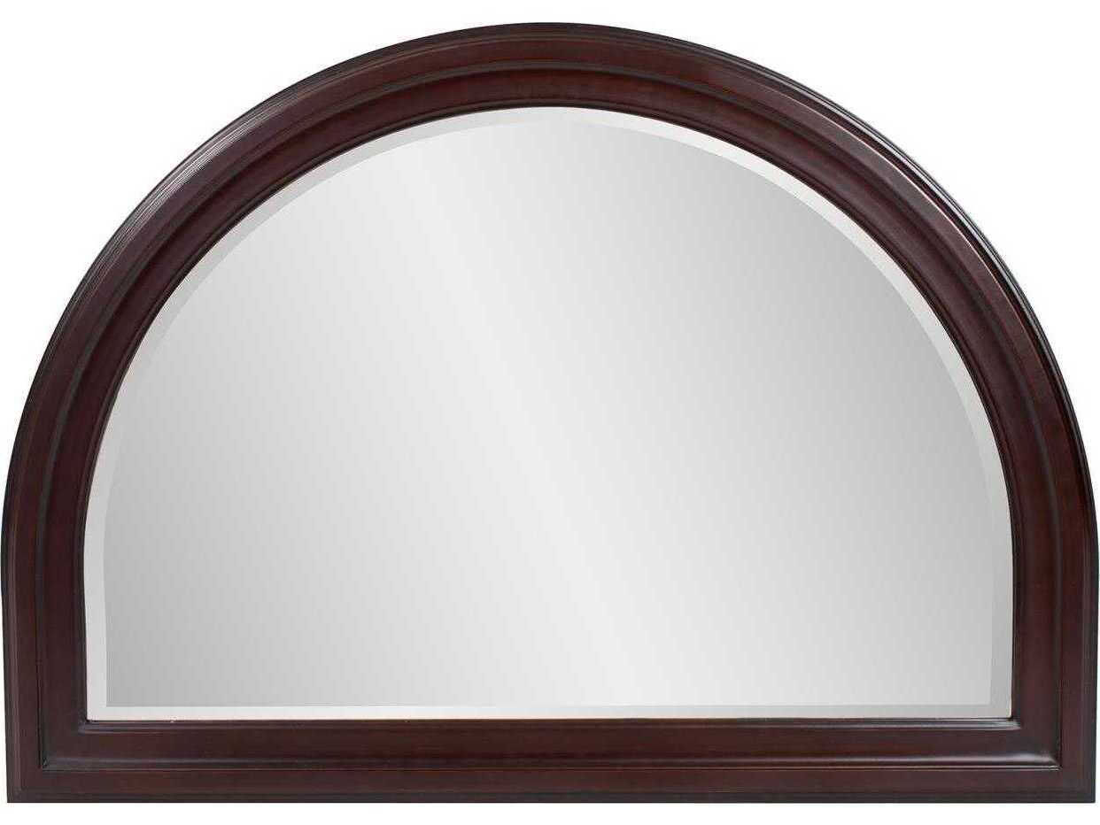 Howard Elliott George Chocolate Arched Wall Mirror