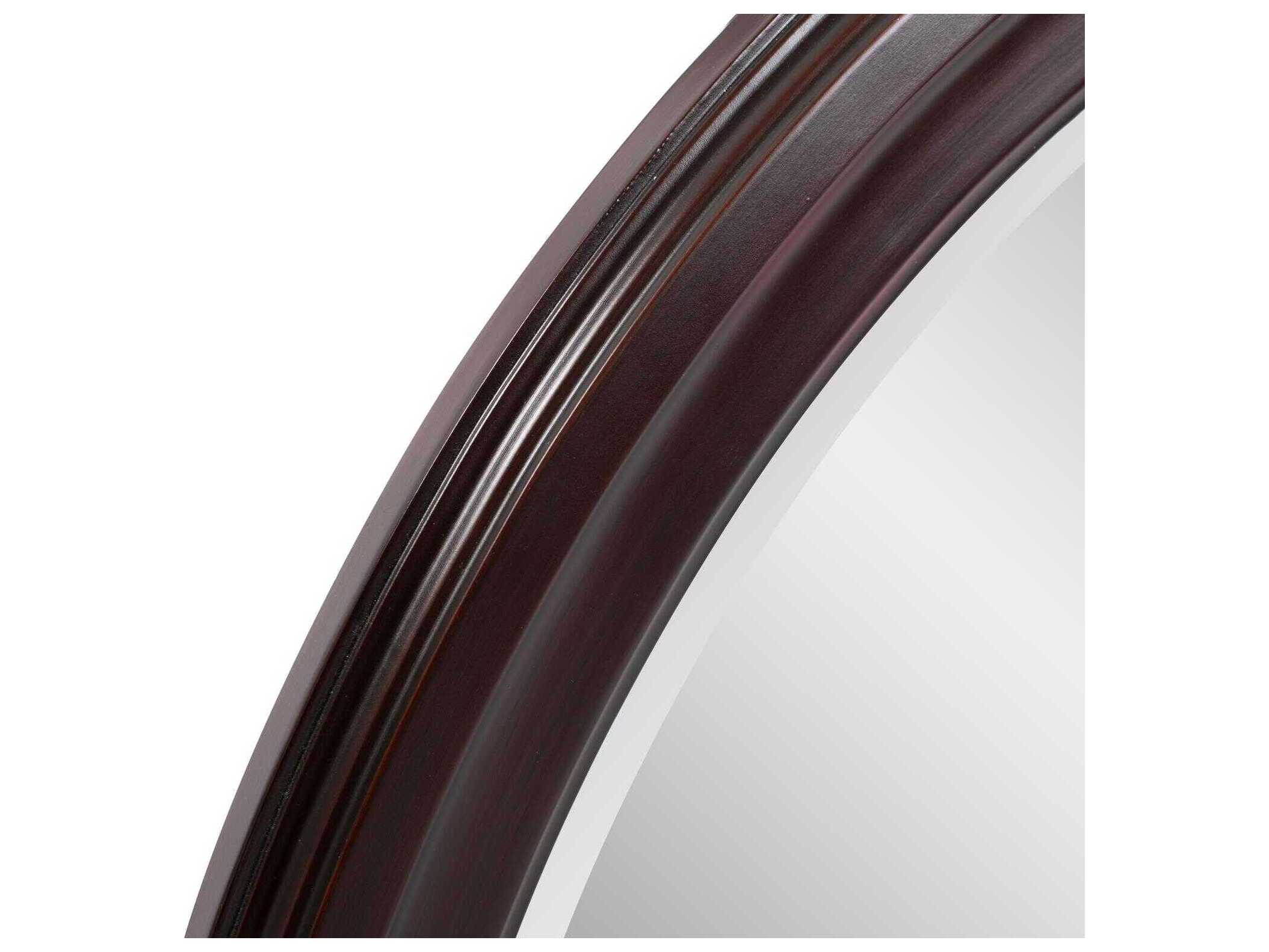 Howard Elliott George Chocolate Arched Wall Mirror