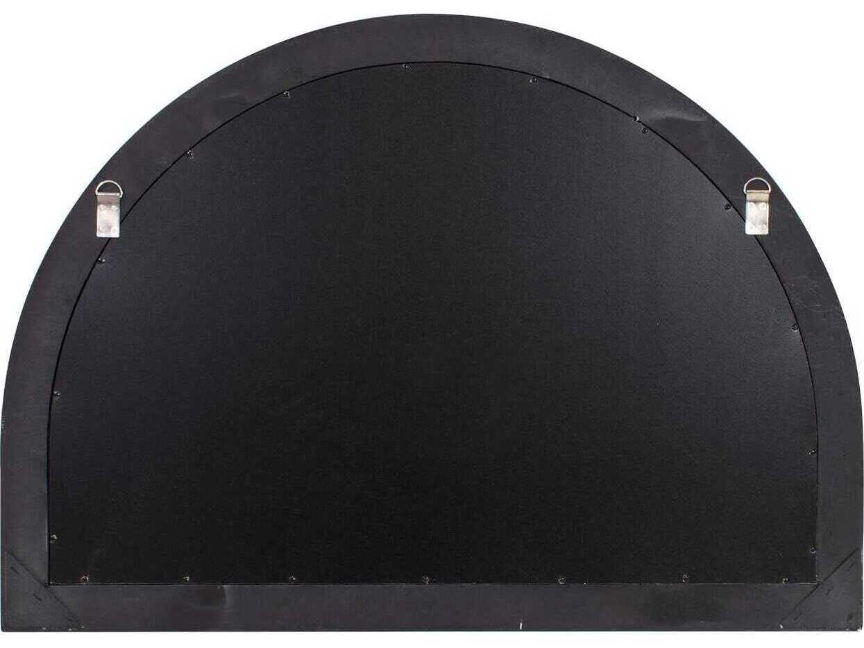 Howard Elliott George Black Arched Wall Mirror