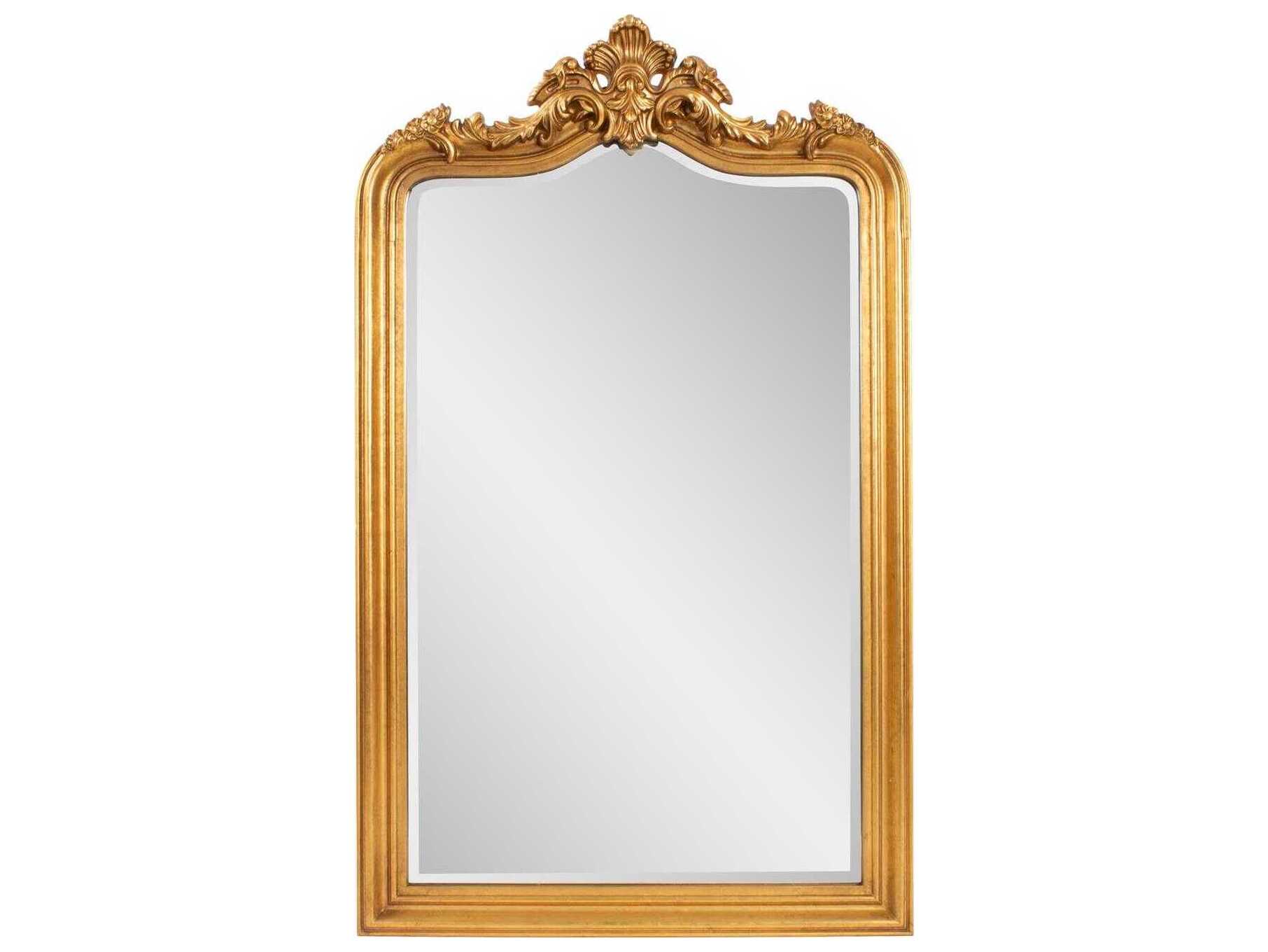 Howard Elliott Medici Ornate Country Gold Wall Mirror