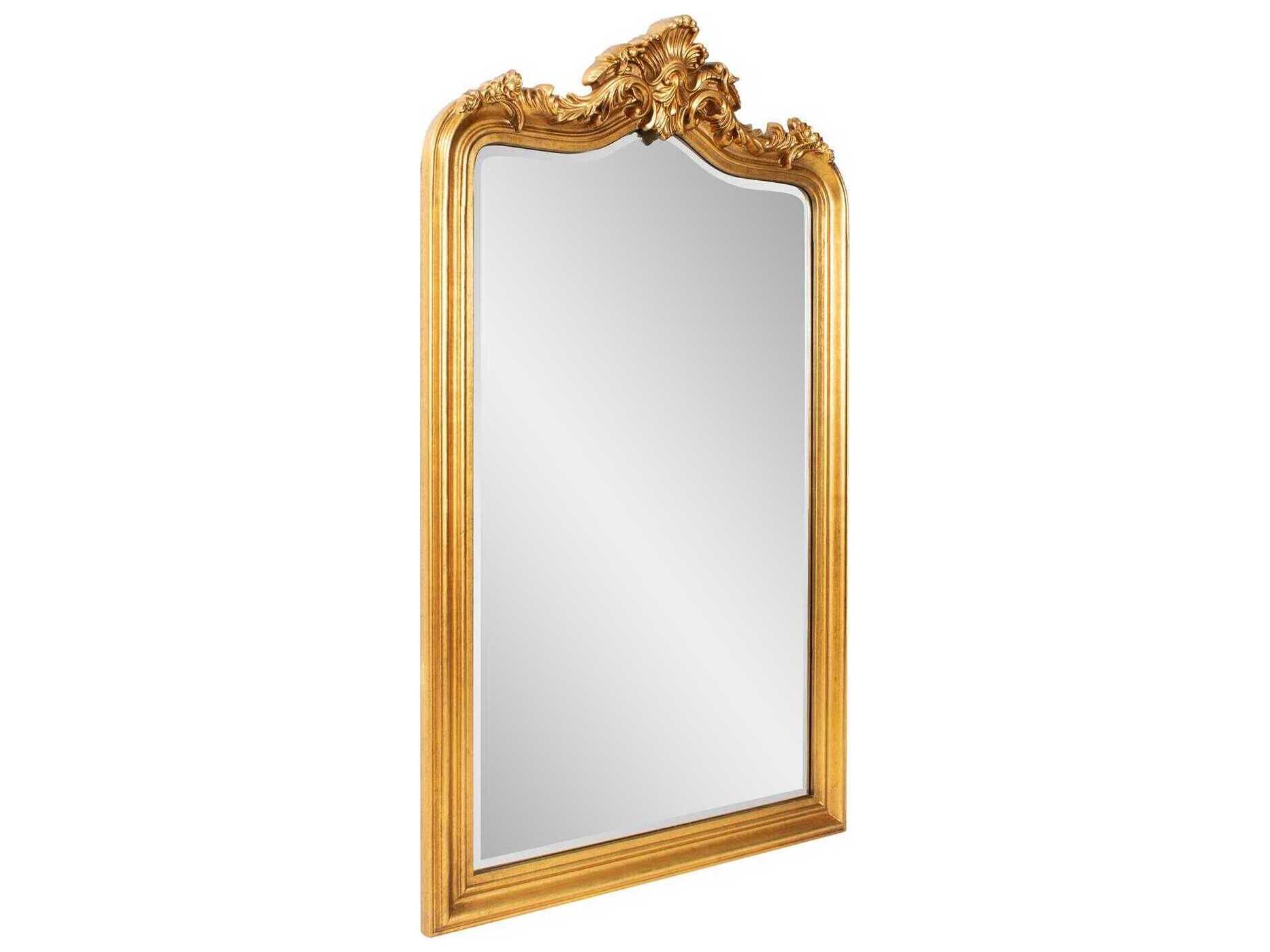 Howard Elliott Medici Ornate Country Gold Wall Mirror