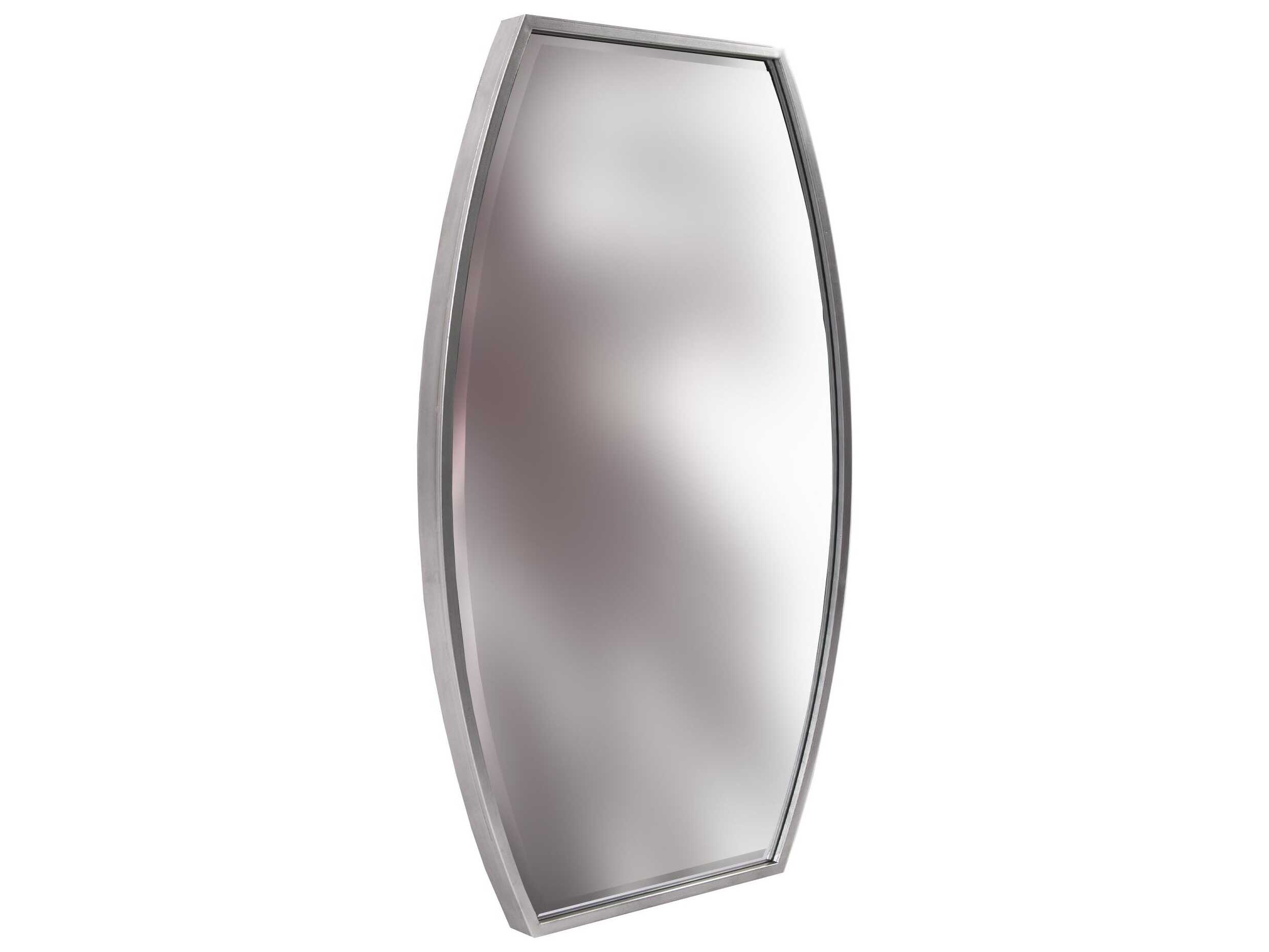 Howard Elliott Mathis Vintage Silver Wall Mirror