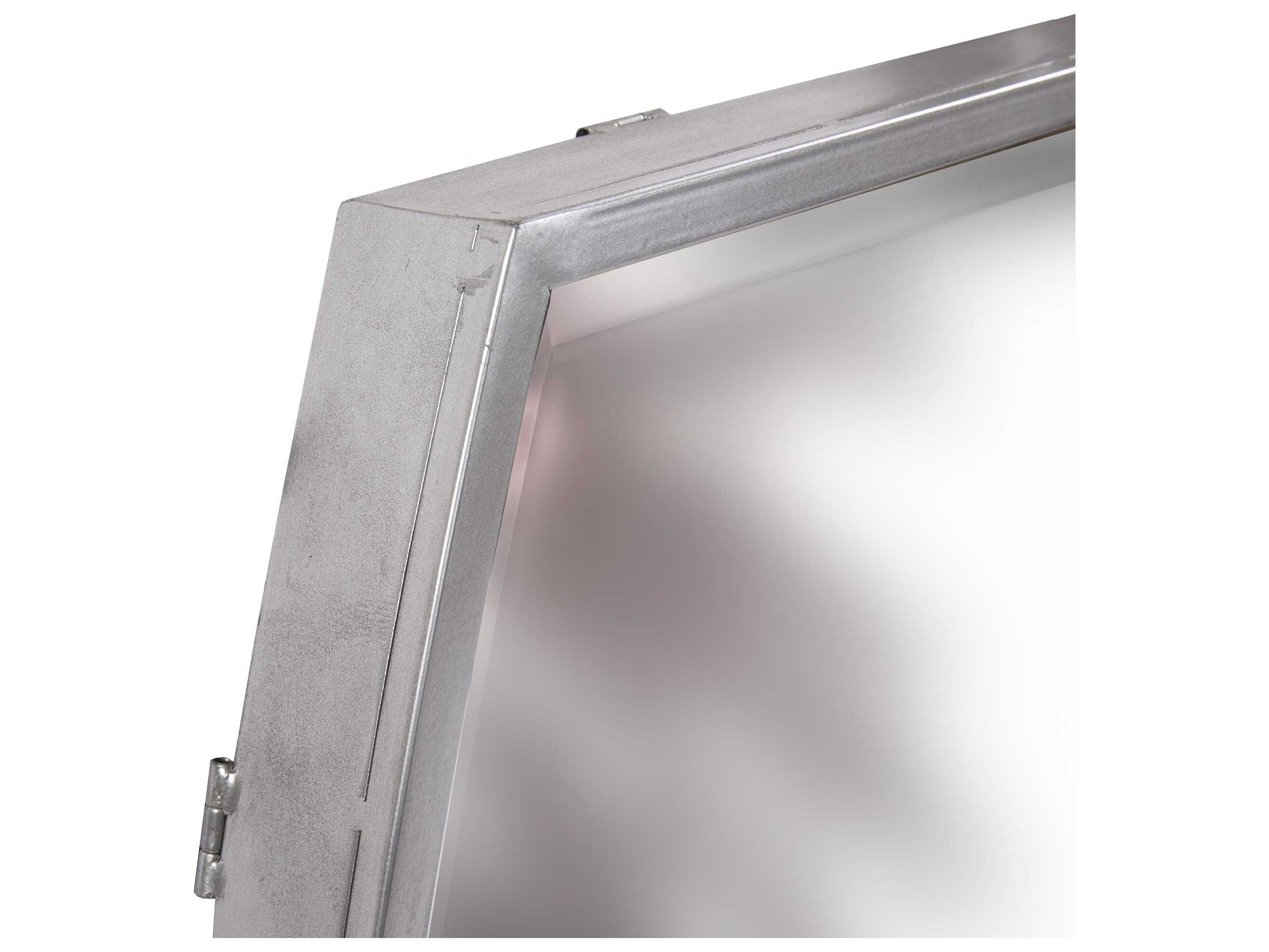 Howard Elliott Mathis Vintage Silver Wall Mirror