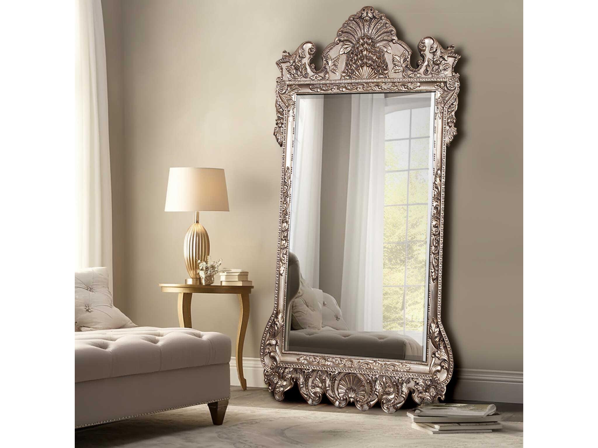 Howard Elliott Marquette Champagne Wall Mirror