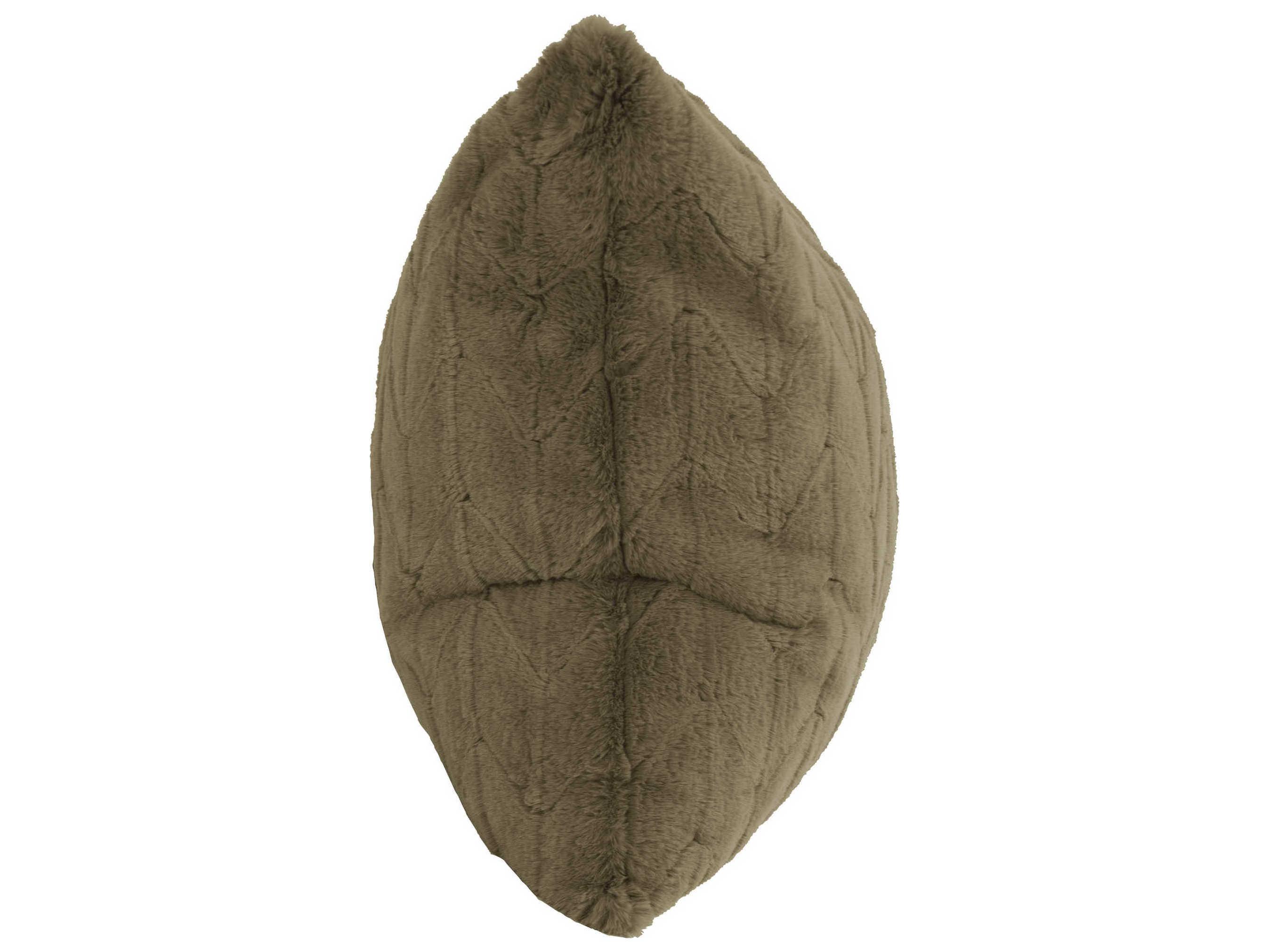 Howard Elliott Faux Fur Angora Moss 20" x 20" Pillow