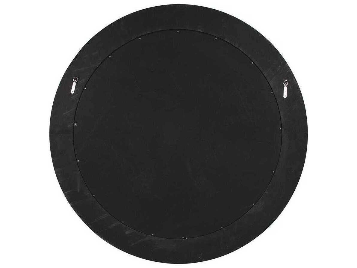 Howard Elliott Bergman Champagne Round Wall Mirror