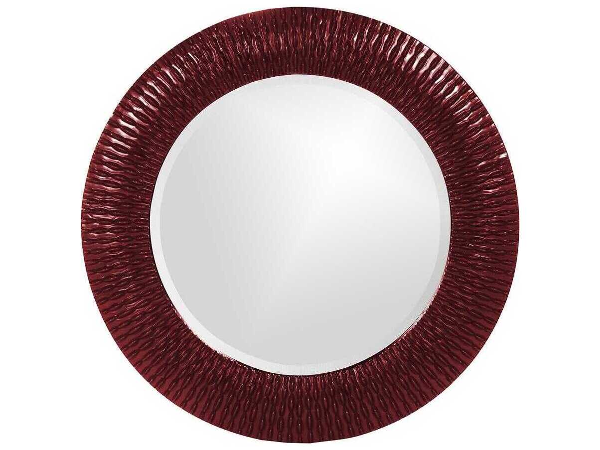 Howard Elliott Bergman Round Wall Mirror