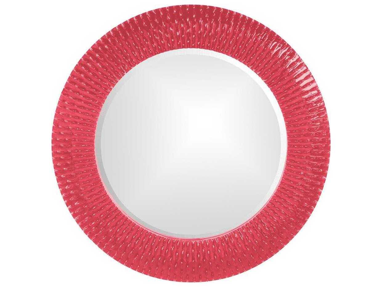 Howard Elliott Bergman Round Wall Mirror