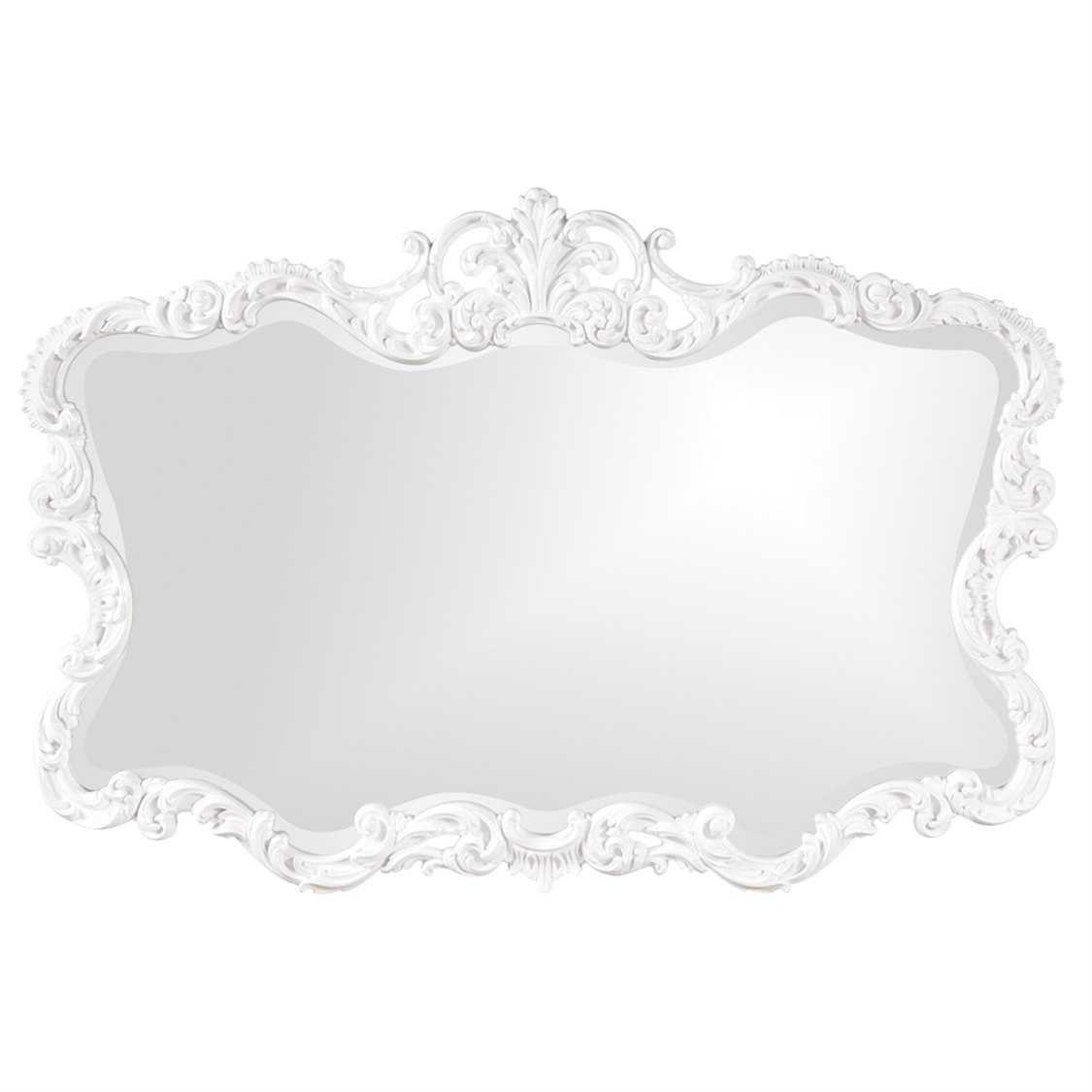 Howard Elliott Talida White Wall Mirror