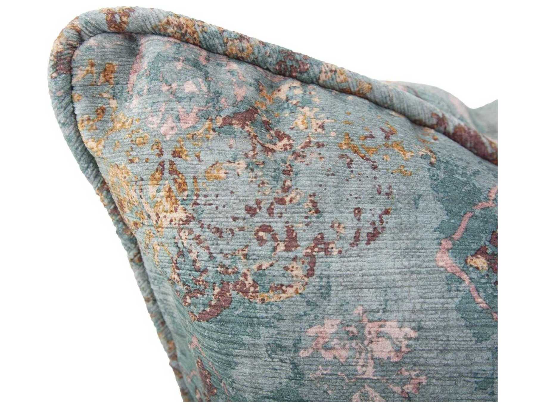Howard Elliott Baroque Teal Pillow