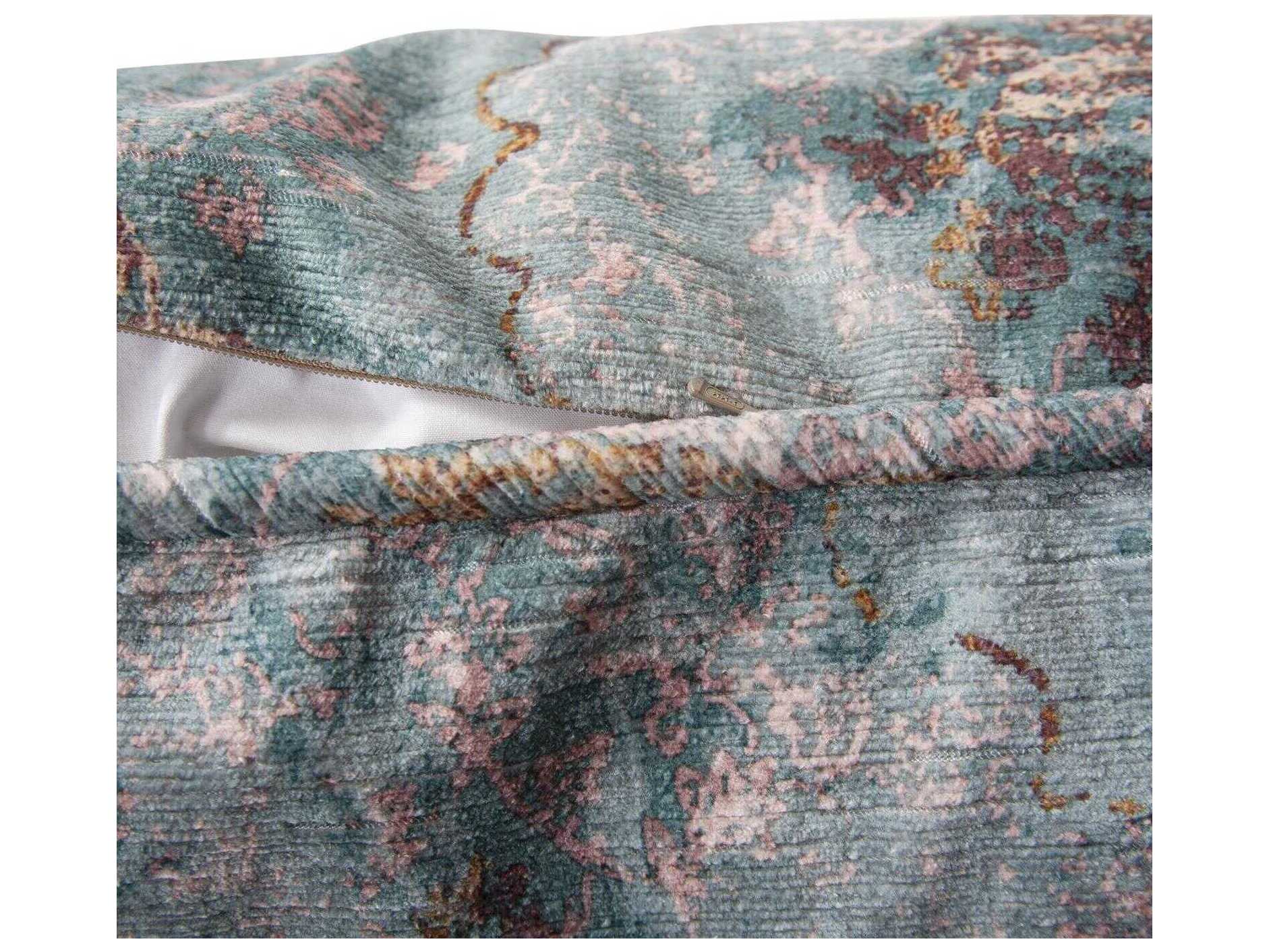 Howard Elliott Baroque Teal Pillow