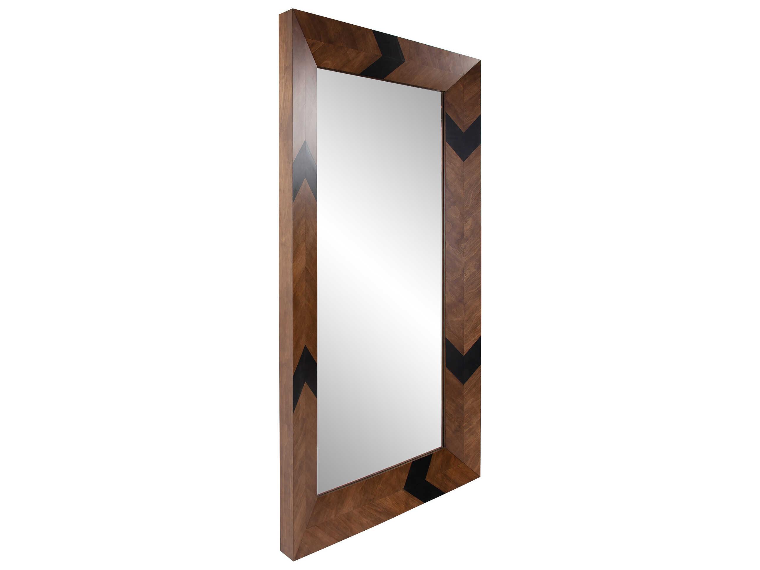 Howard Elliott Sierra Natural Wood Rectangular Wall Mirror