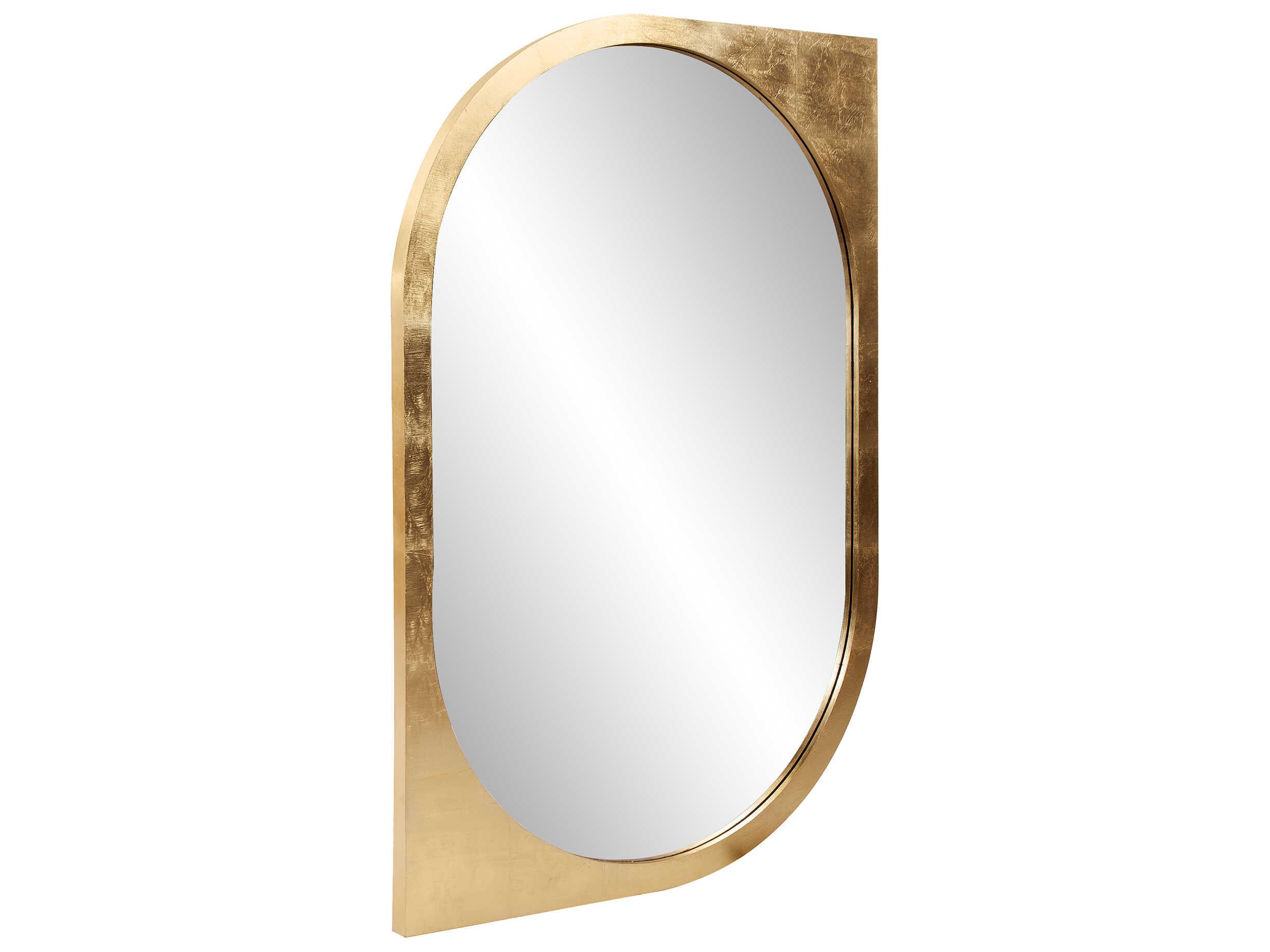 Howard Elliott Klimt Gold Oval Wall Mirror