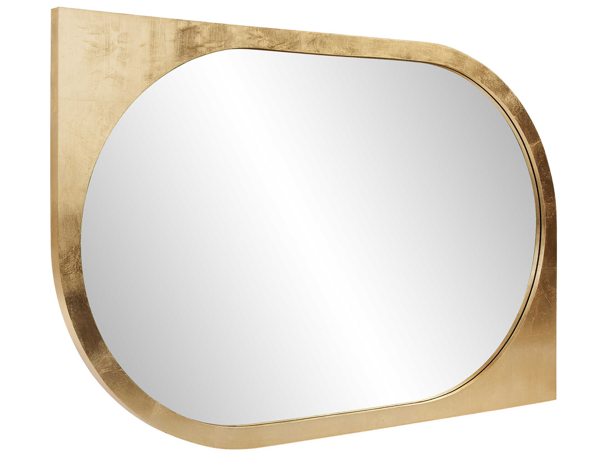 Howard Elliott Klimt Gold Oval Wall Mirror