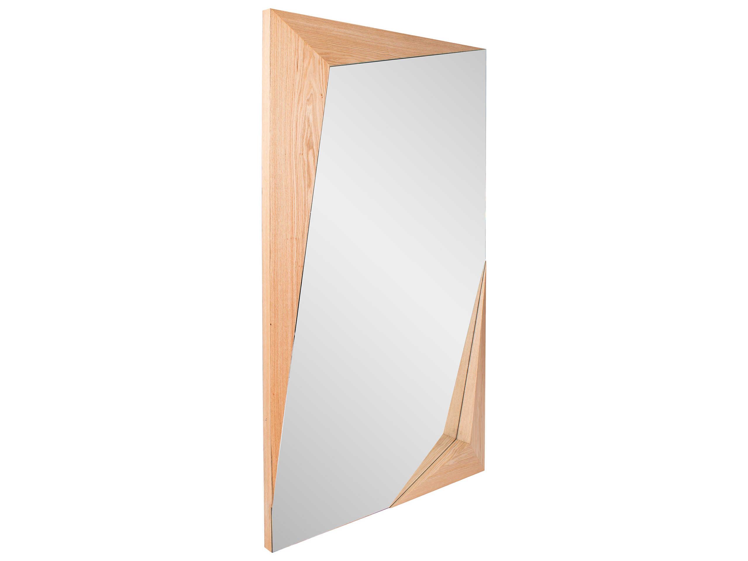 Howard Elliott Mojgan Natural Rectangular Wall Mirror