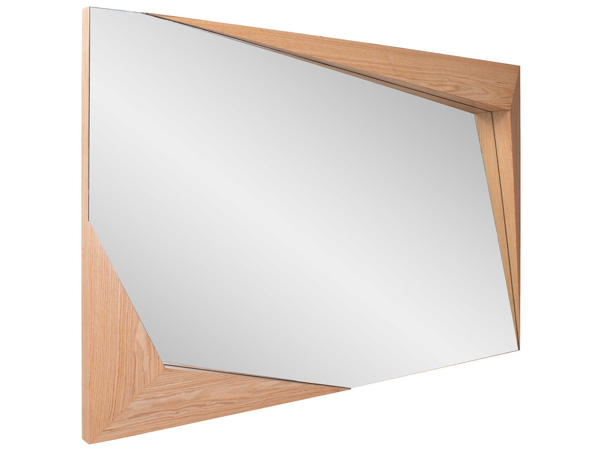 Howard Elliott Mojgan Natural Rectangular Wall Mirror