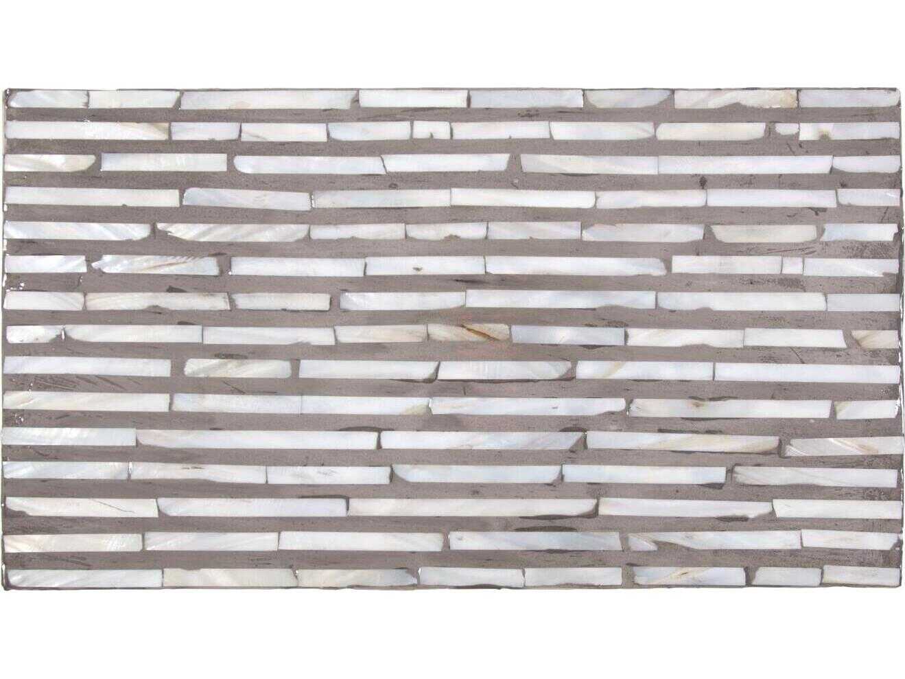 Howard Elliott Julianna Rectangular Mother of Pearl Low Box