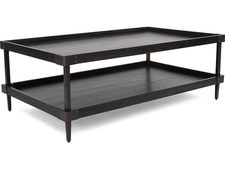 Howard Elliott Avenue Rectangular Wood Dark Bronze Coffee Table