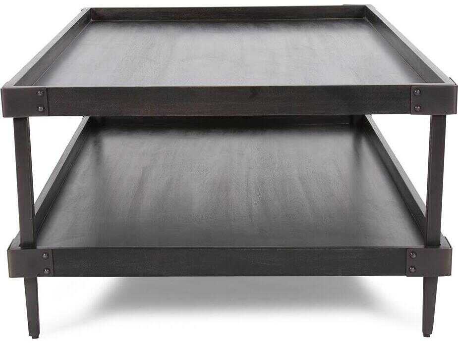 Howard Elliott Avenue Rectangular Wood Dark Bronze Coffee Table