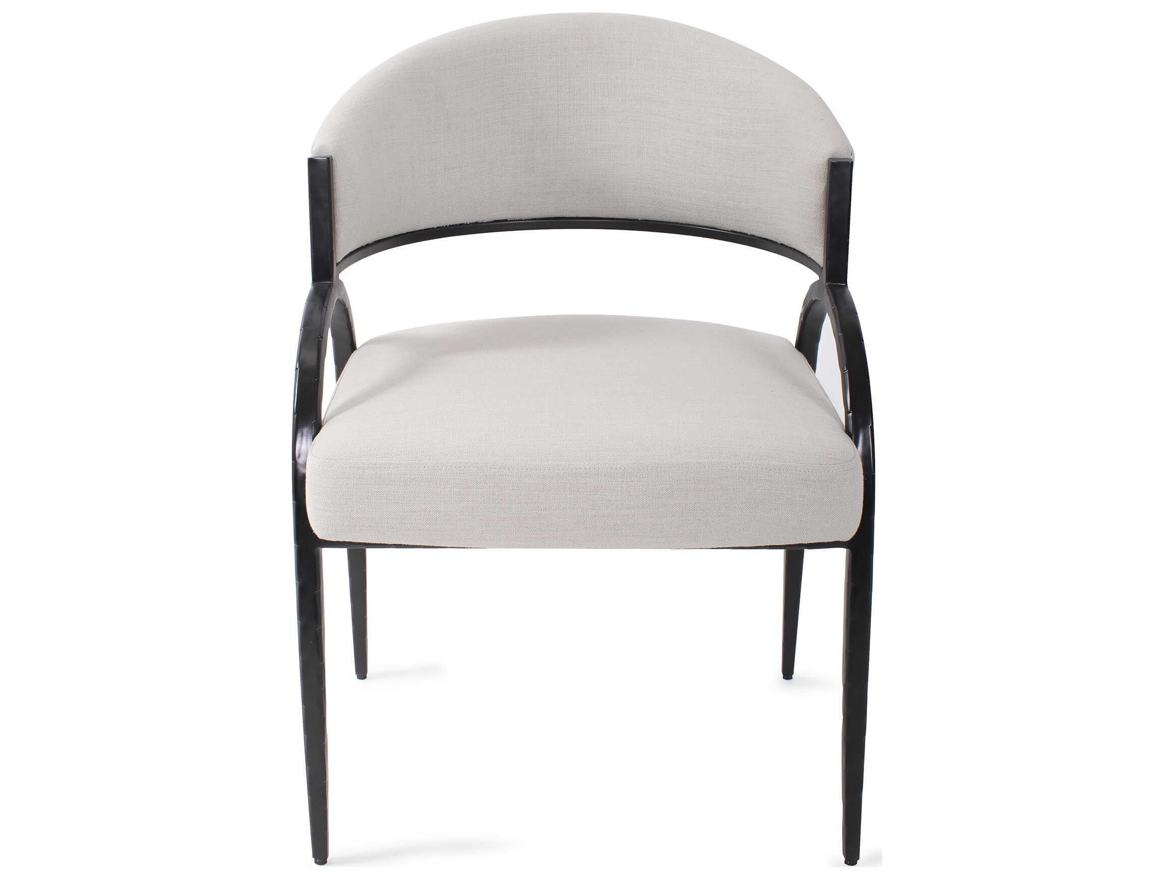 Howard Elliott Dewitt Gray Fabric Accent Chair